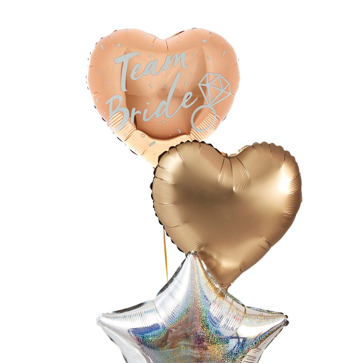Hen Party Team Bride Inflated Balloon Arrangement
