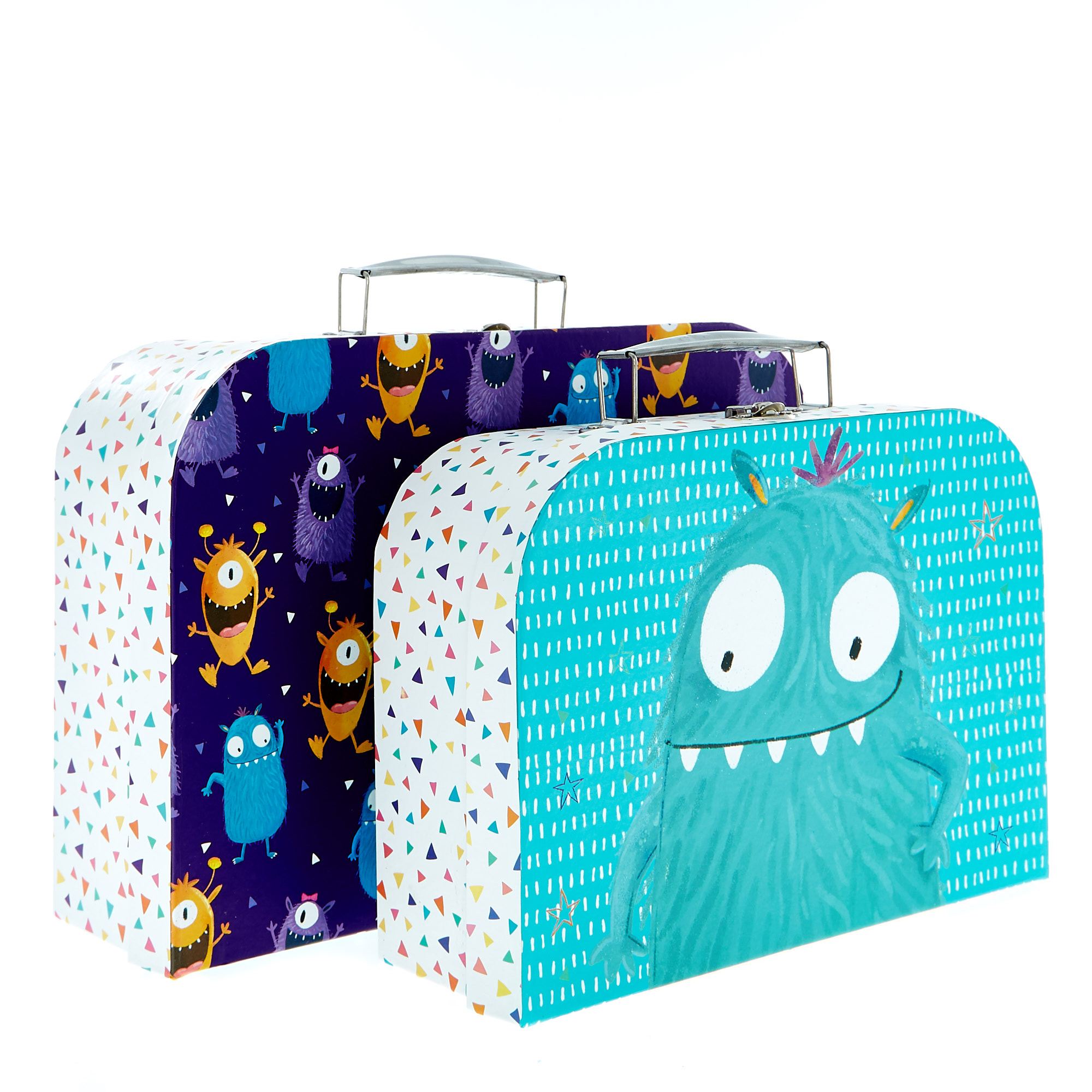 Monster Luggage Boxes - Set Of 2