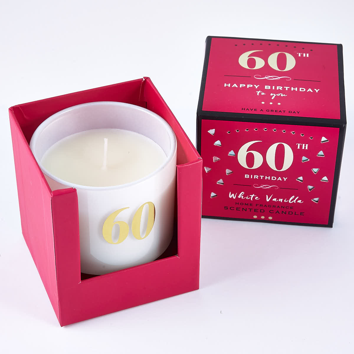 60th Birthday Scented Candle