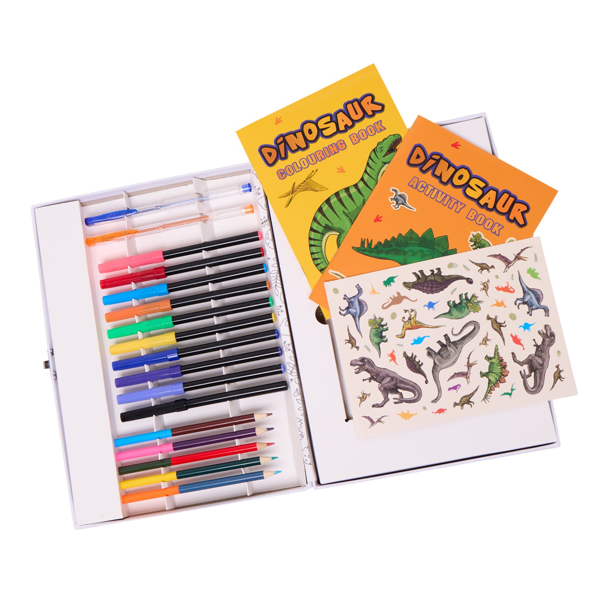 Dinosaur Colour & Carry Activity Case
