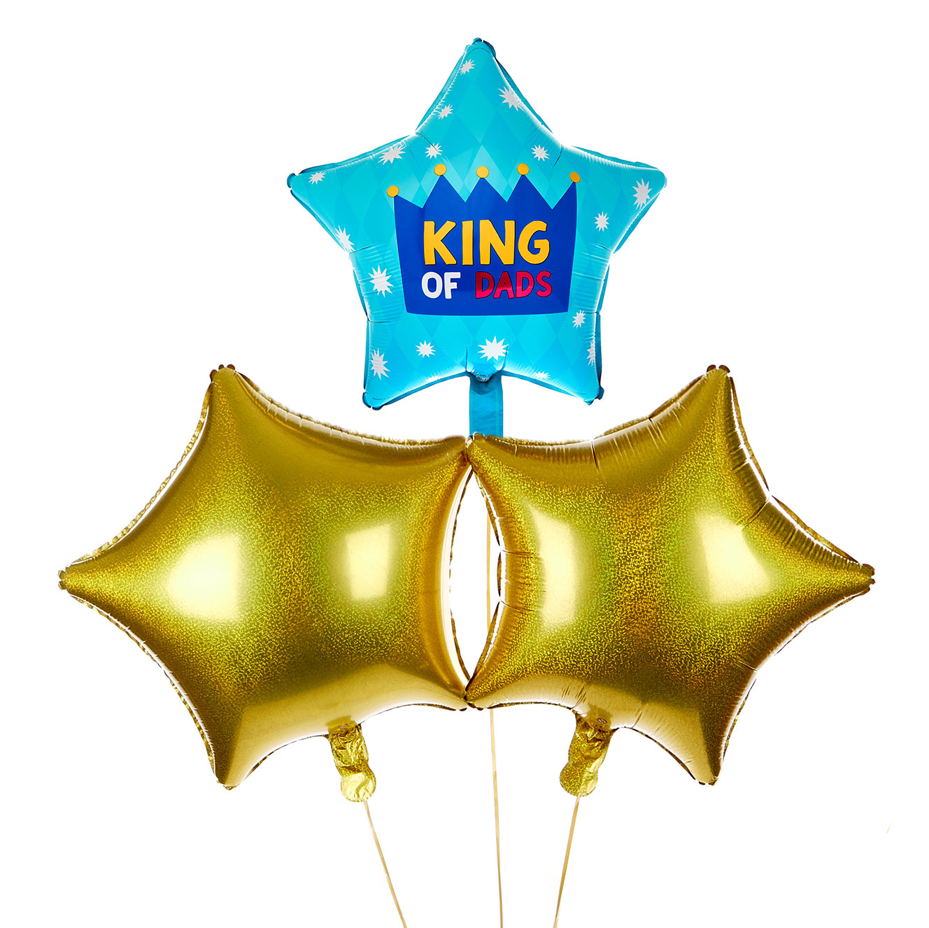 King Of Dads Balloon Bouquet - Pre-Order For Father's Day!
