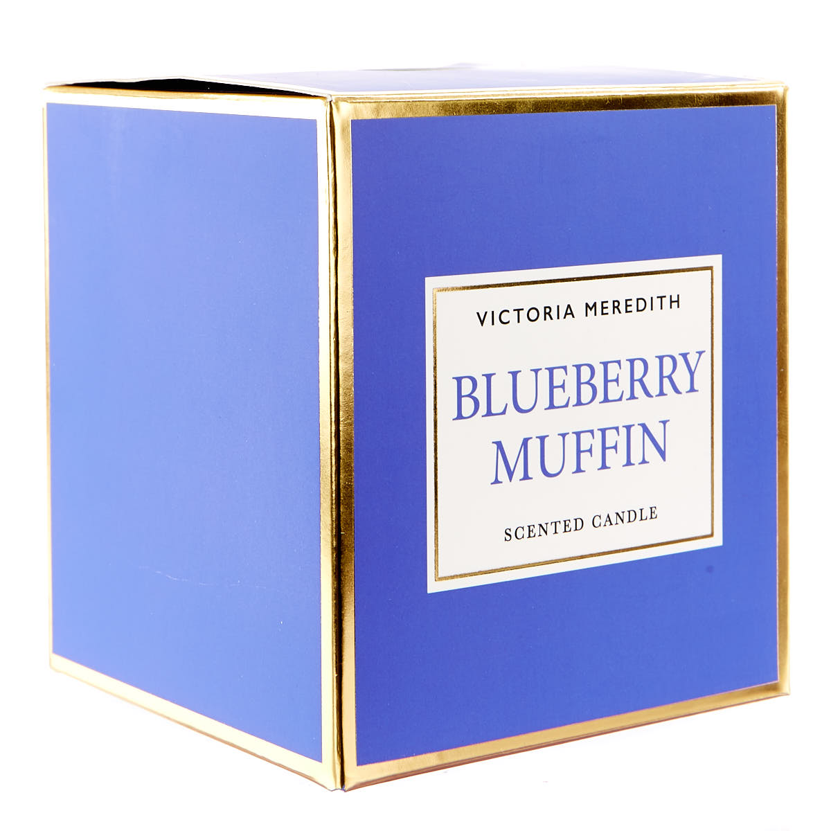 Victoria Meredith Scented Candle - Blueberry Muffin