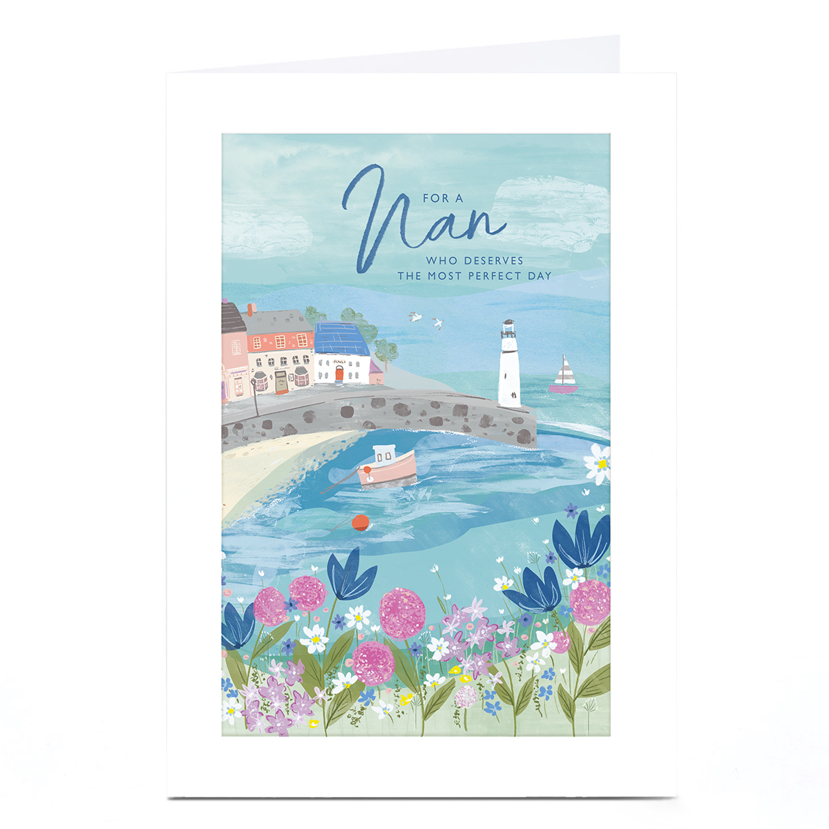 Mother's Day Card - Seaside Perfect Day, Nan