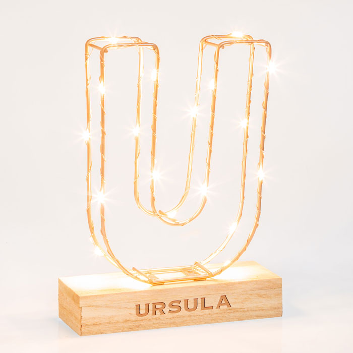 Personalised Lumi Letter Light