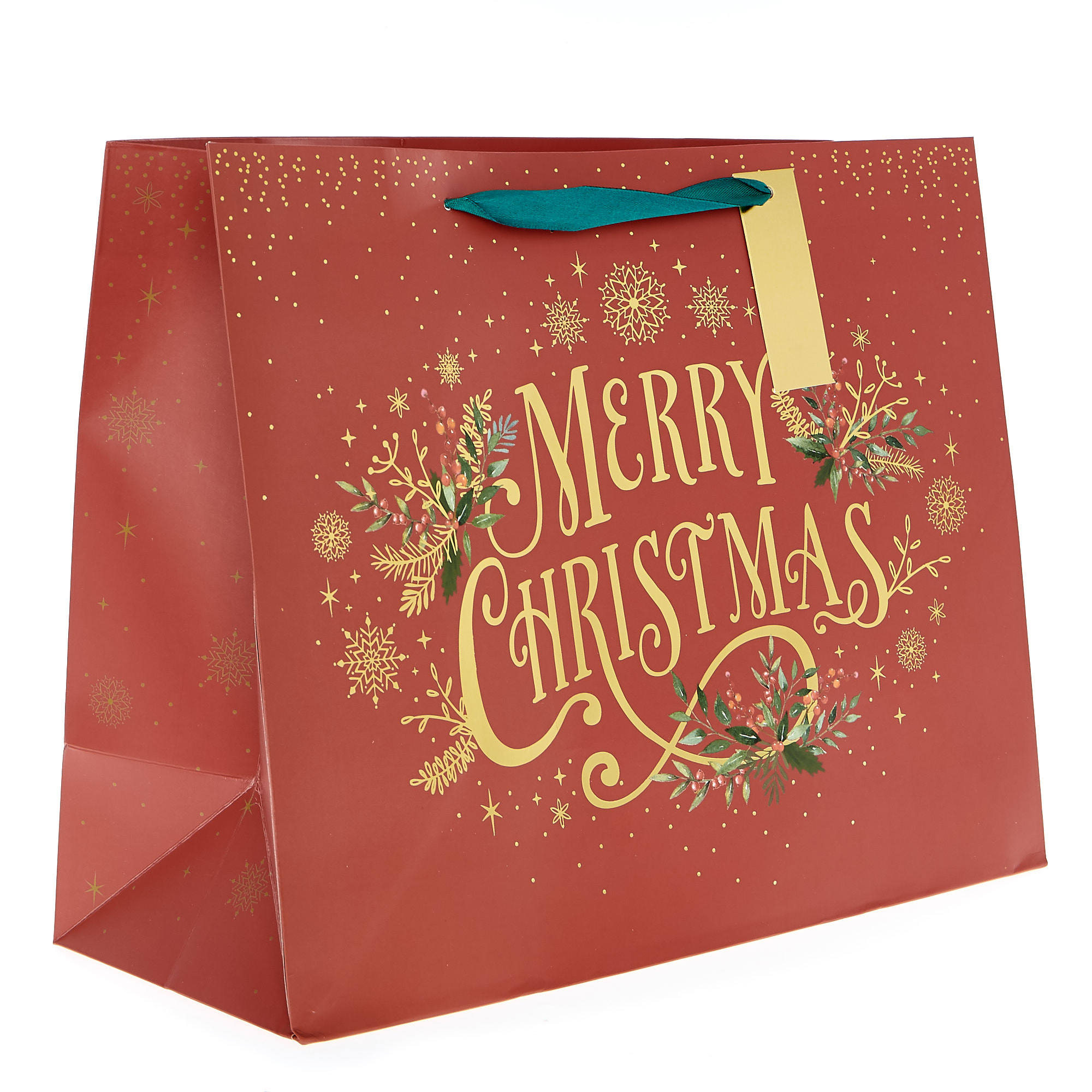 Large Landscape Classic Christmas Gift Bag