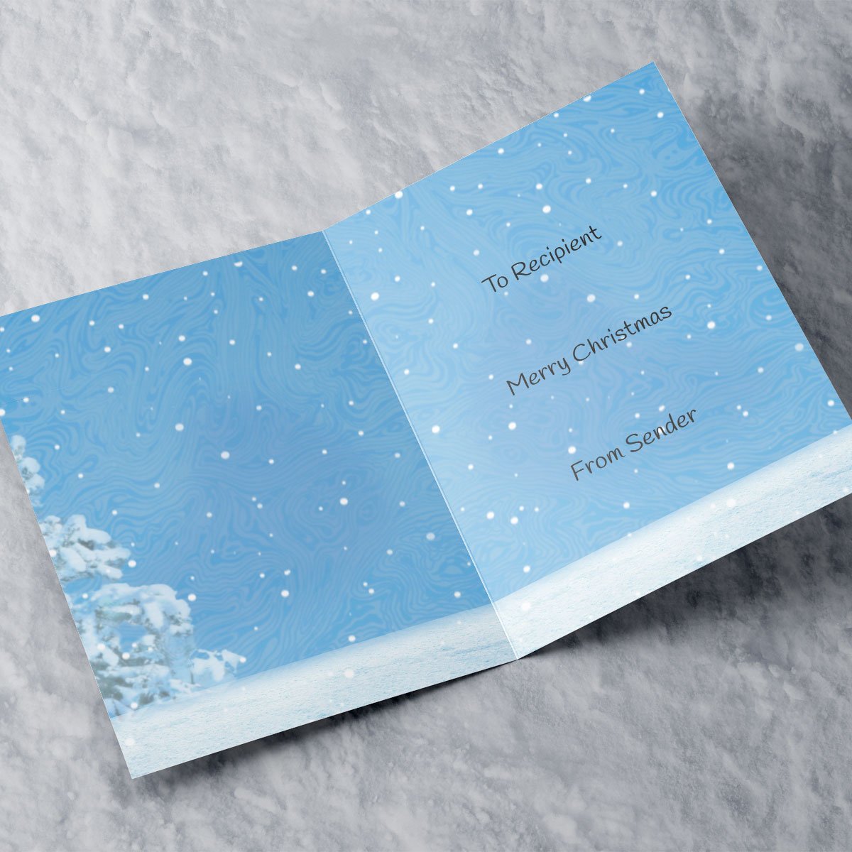 Personalised Christmas Card - Meerkat Family