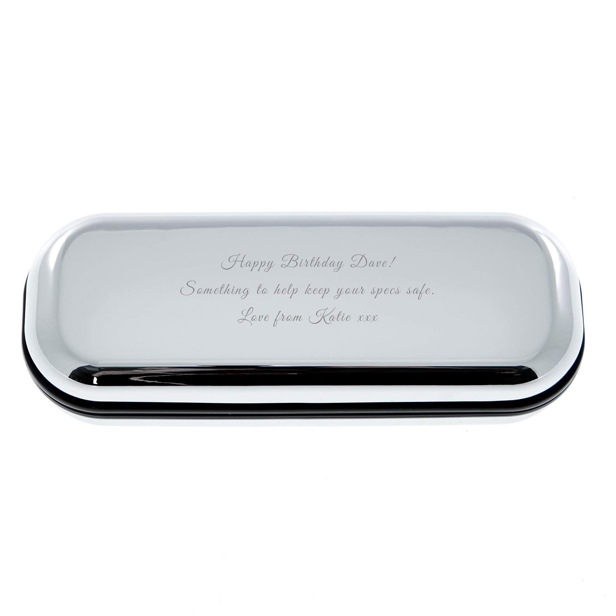 Buy Personalised Engraved Metal Glasses Case for GBP 19.99 Card