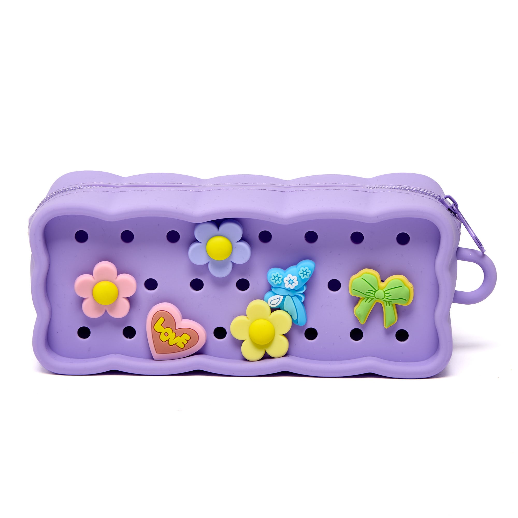 Floral Charm Pencil Case