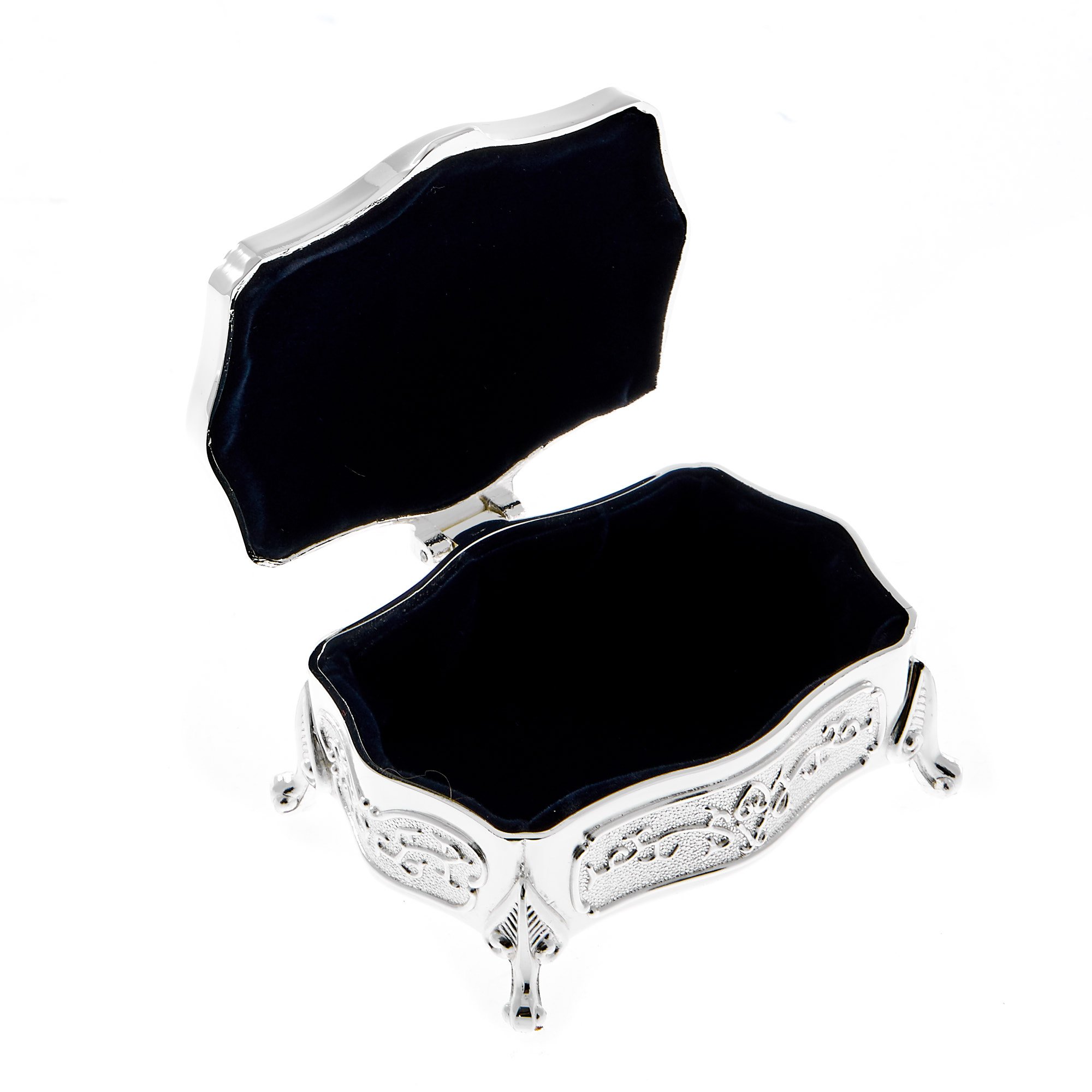  Vintage Jewellery Box With Decorated Legs