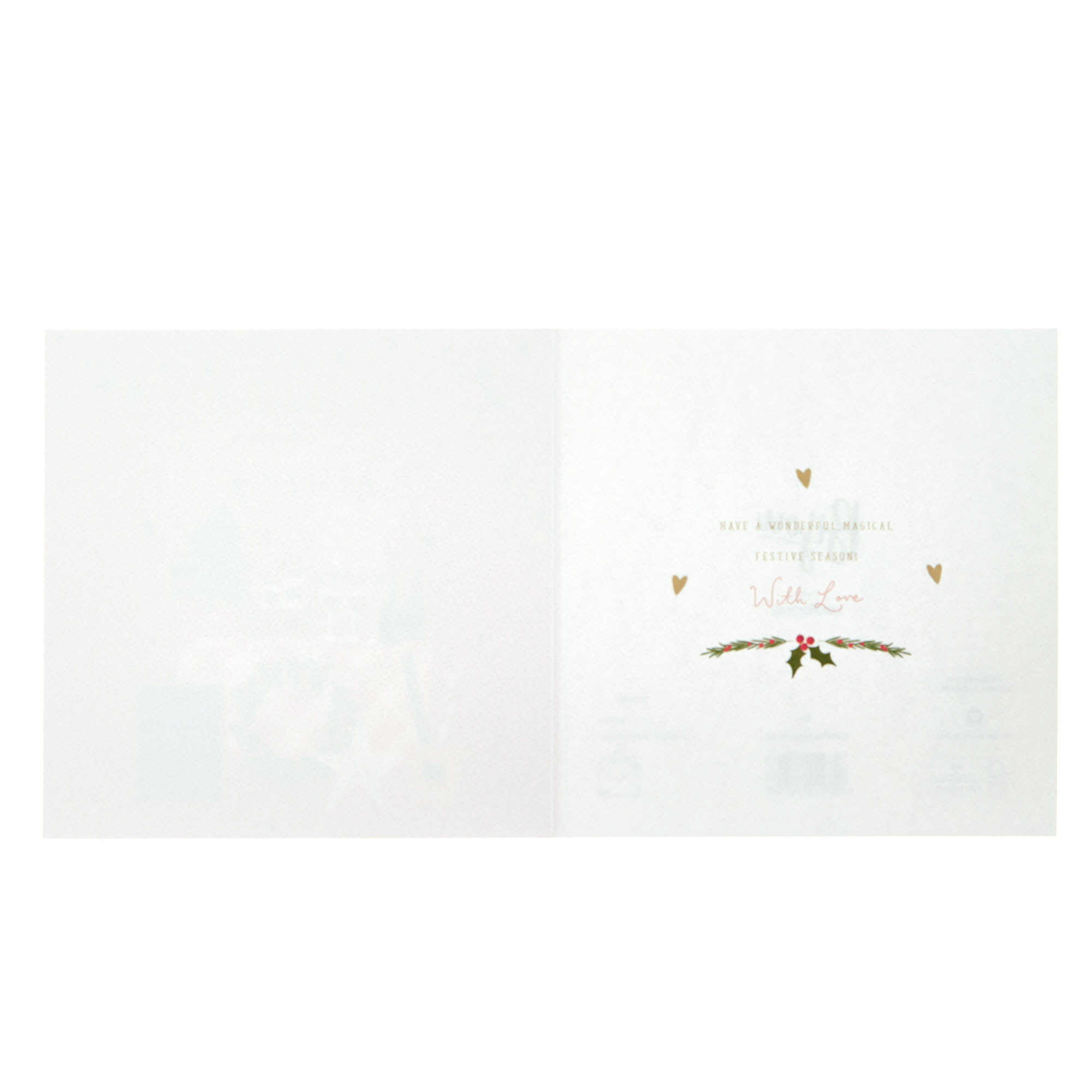 Mum & Dad Extra Special Feeling Christmas Card
