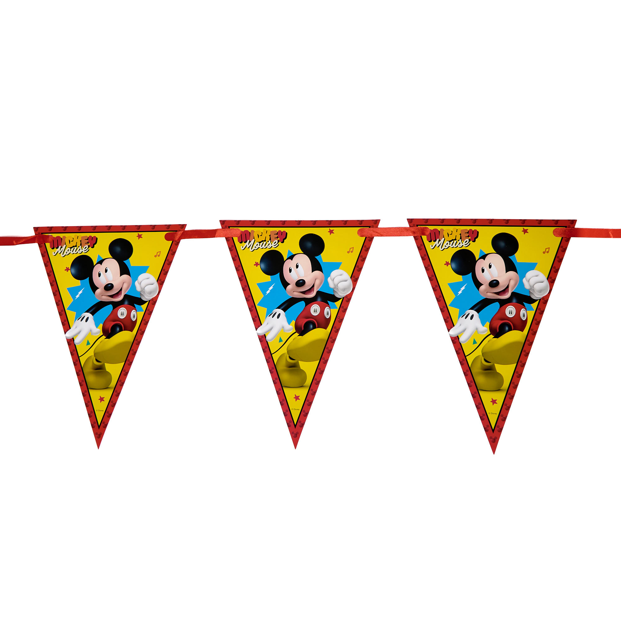 Mickey Rock The House Party Tableware & Decorations Bundle - 16 Guests