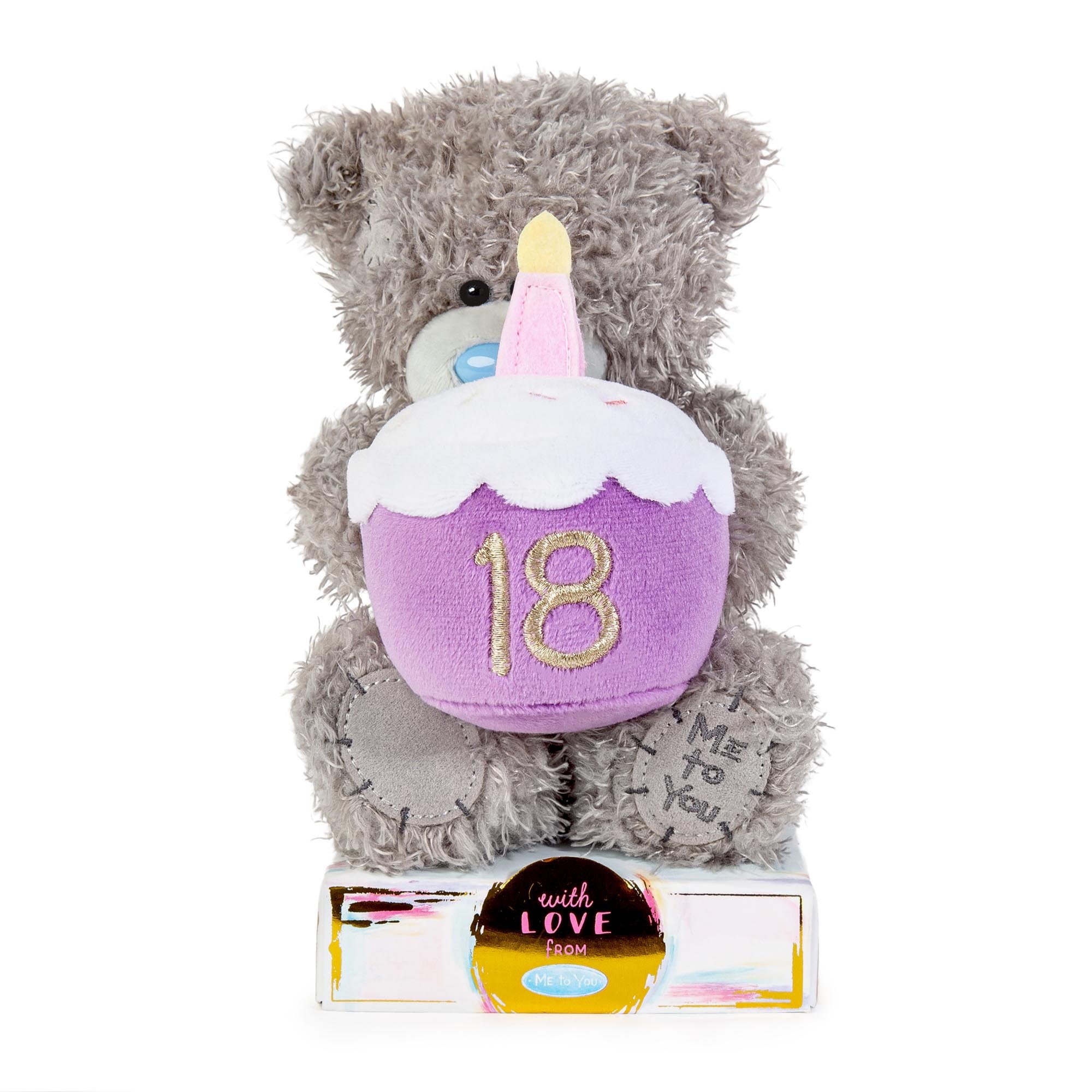 Buy Me to You Tatty Teddy 18th Cupcake Birthday Bear for GBP 7.99 Card Factory UK