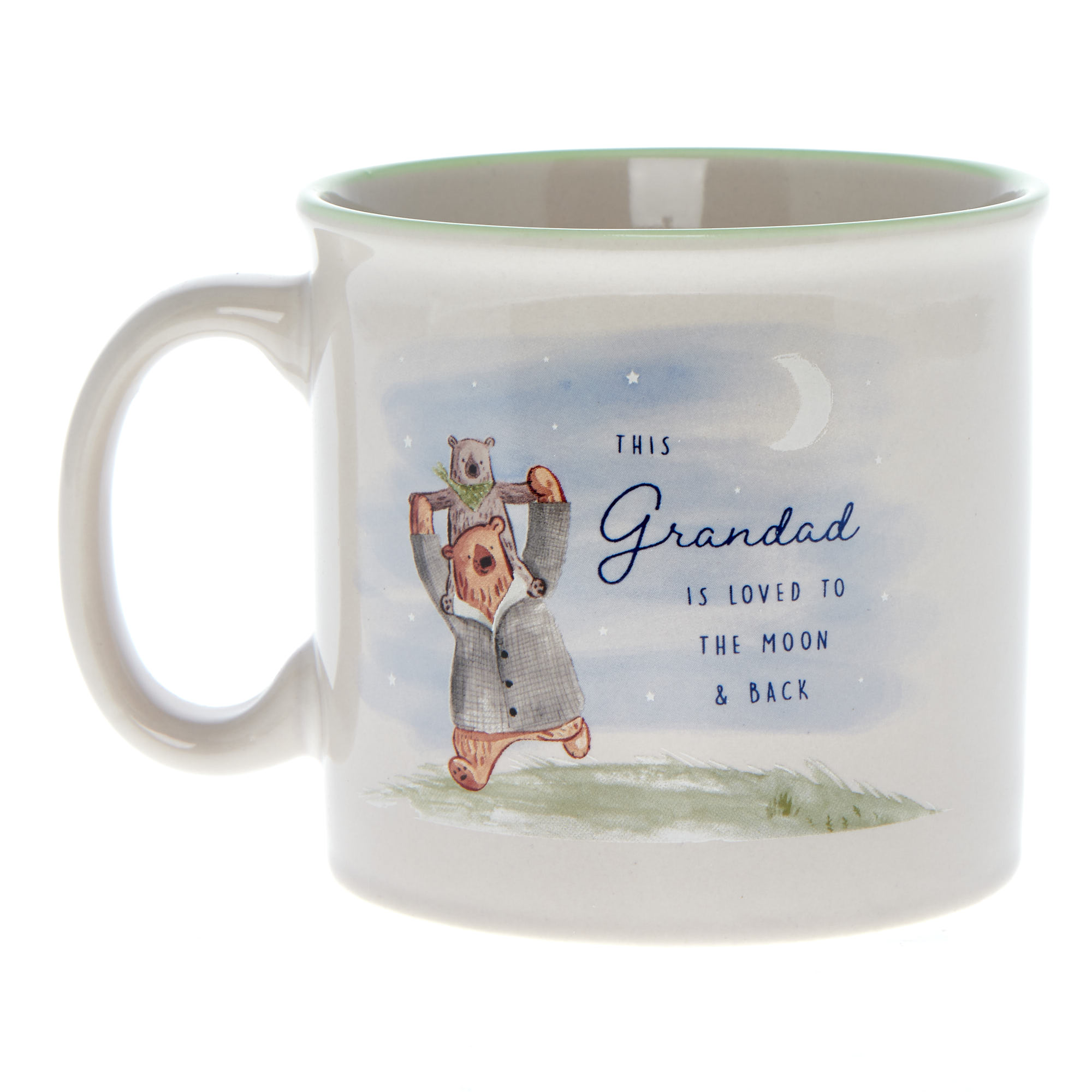 This Grandad Is Loved To The Moon & Back Mug & Socks Gift Set
