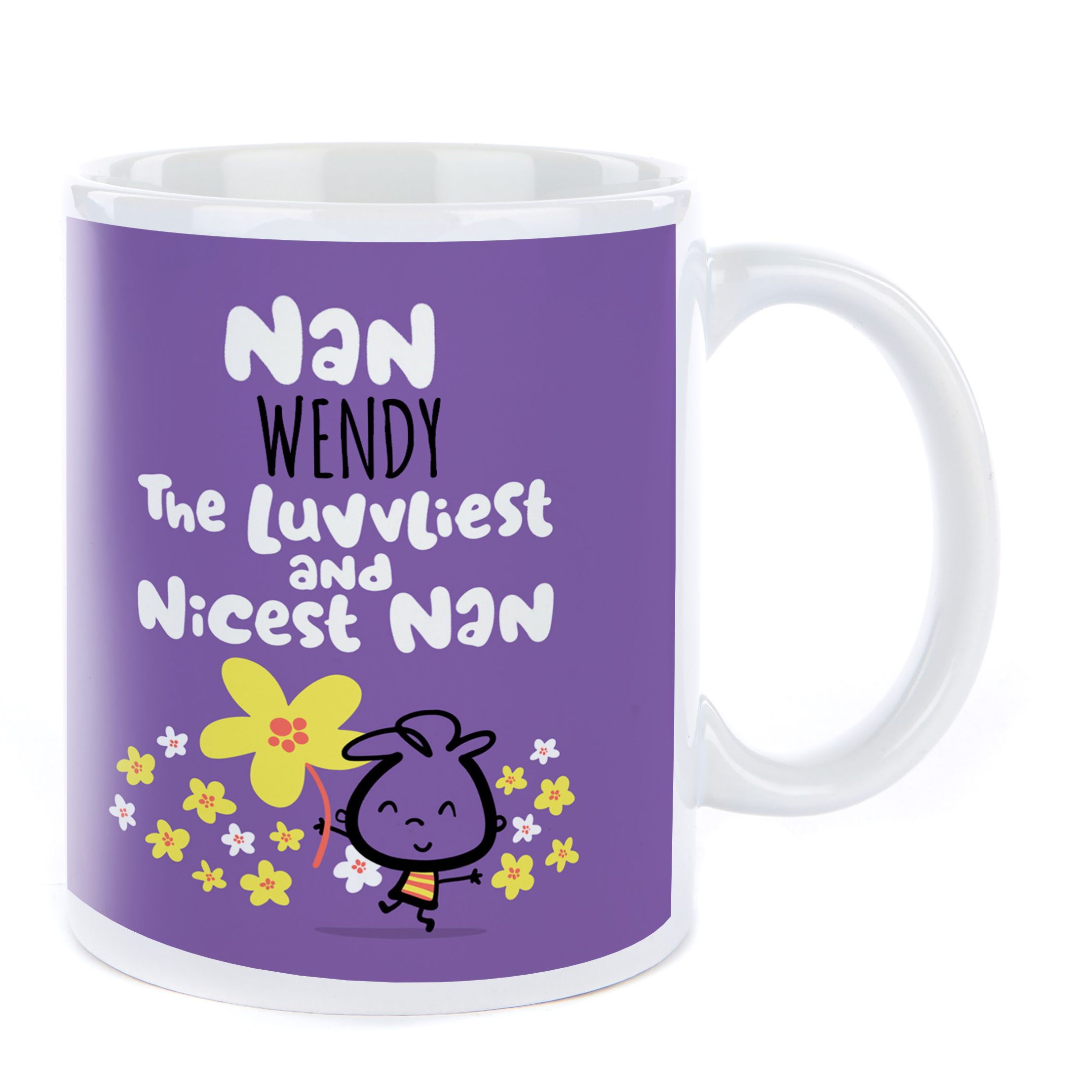 Personalised Fruitloops Mug - Nicest Nan