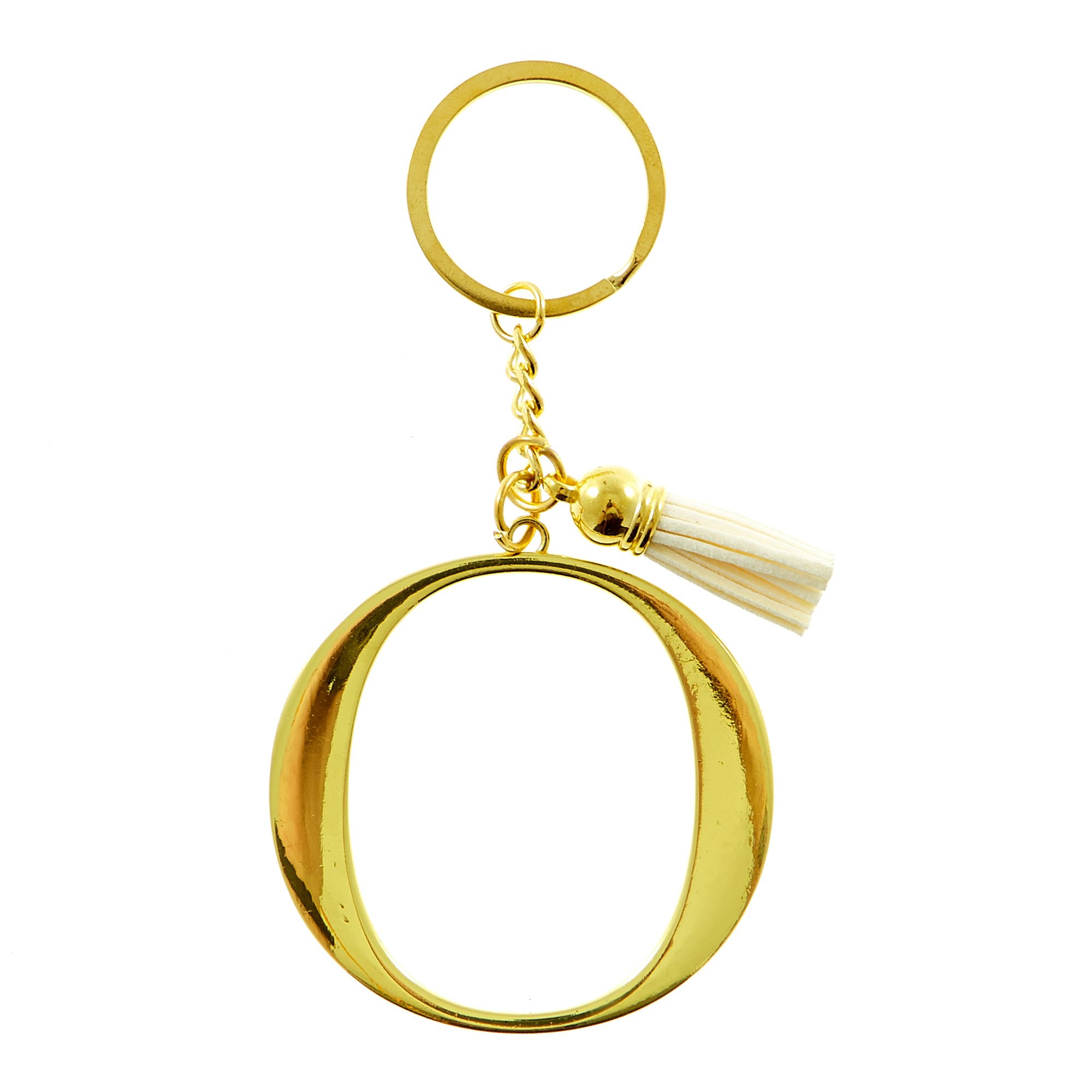 Letter O Key Ring