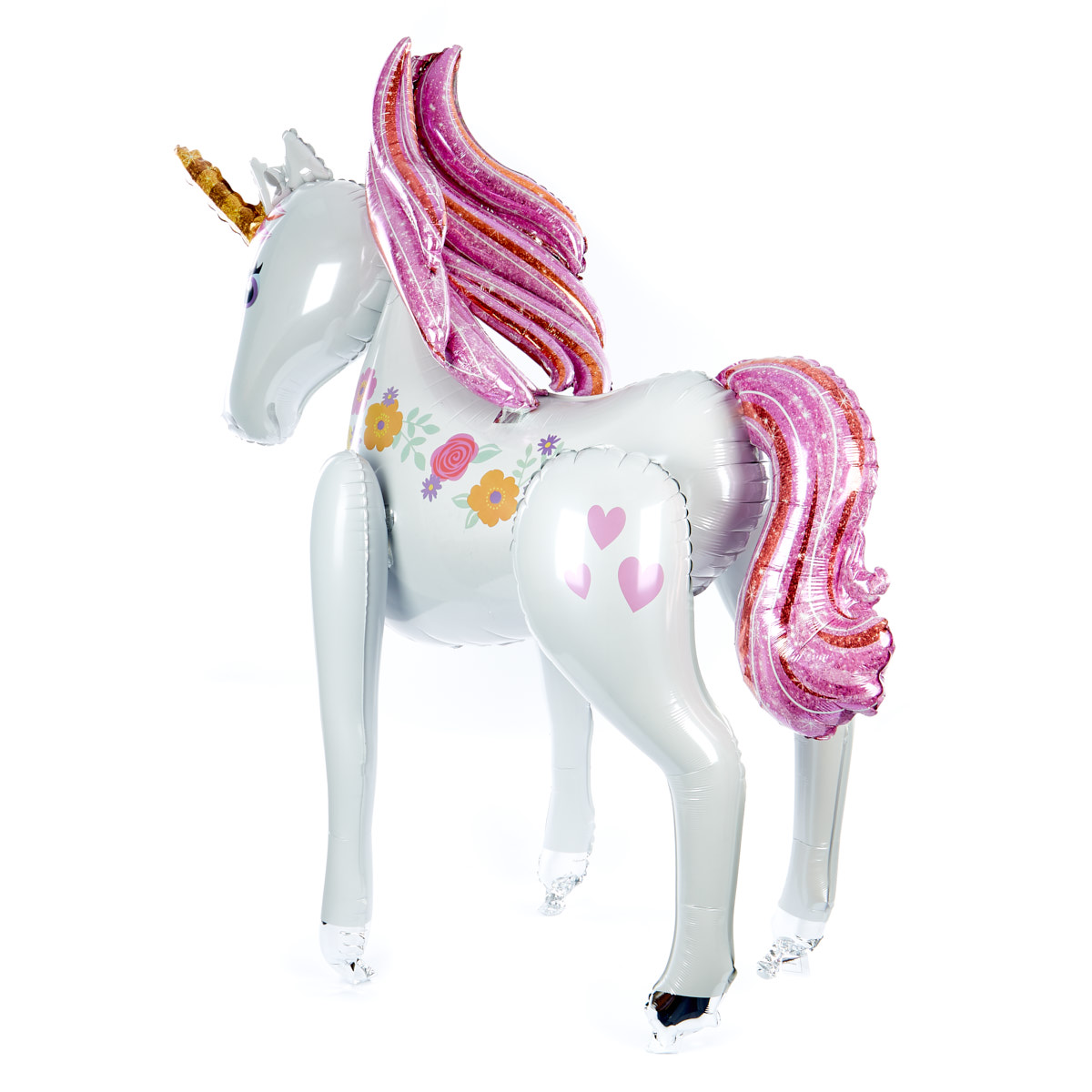 Unicorn Helium Airwalker Balloon (Deflated)