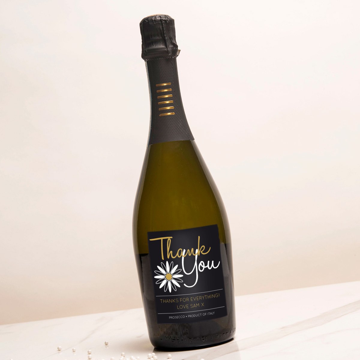 Personalised Prosecco - Thank You