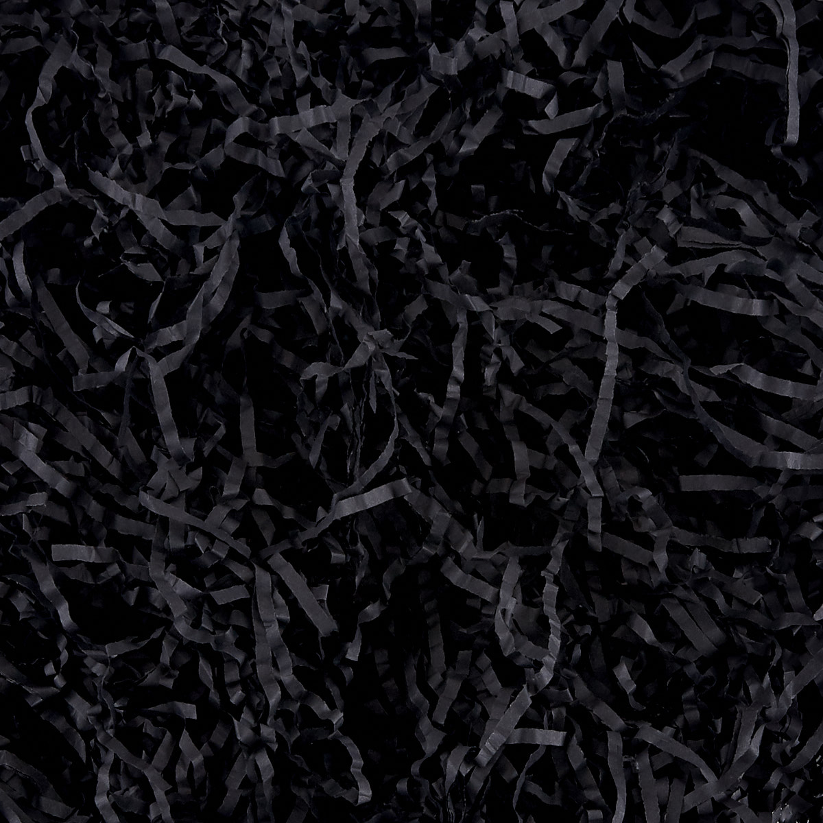 Black Shredded Tissue Paper