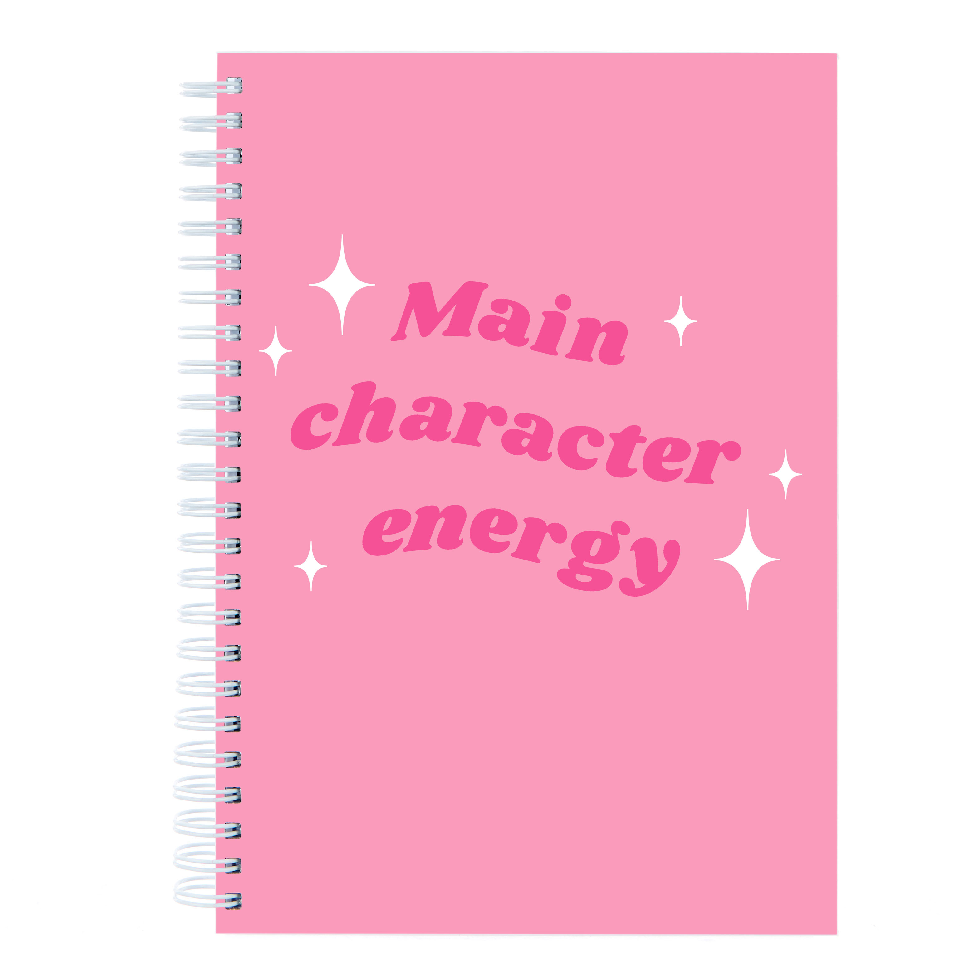 Personalised Notebook - Main Character Energy