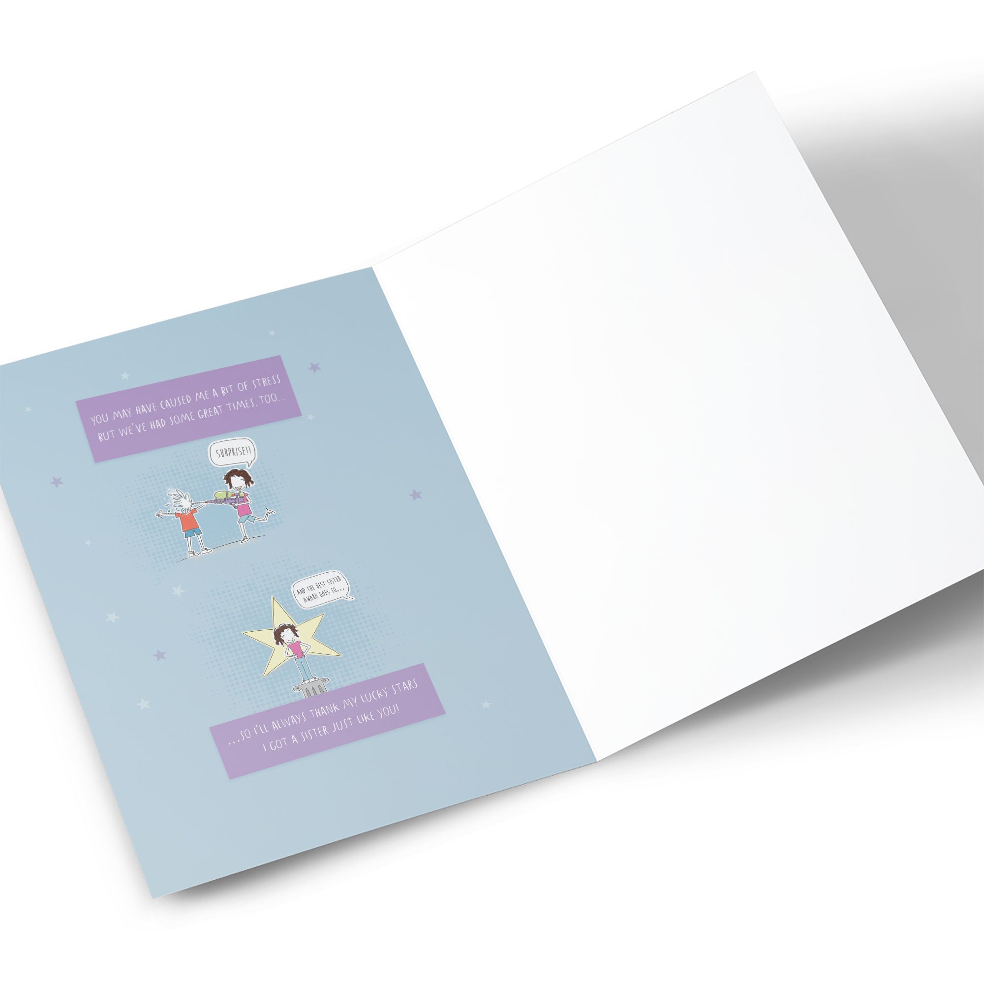 Personalised Birthday Card - For An Amazing Sister On Your Birthday