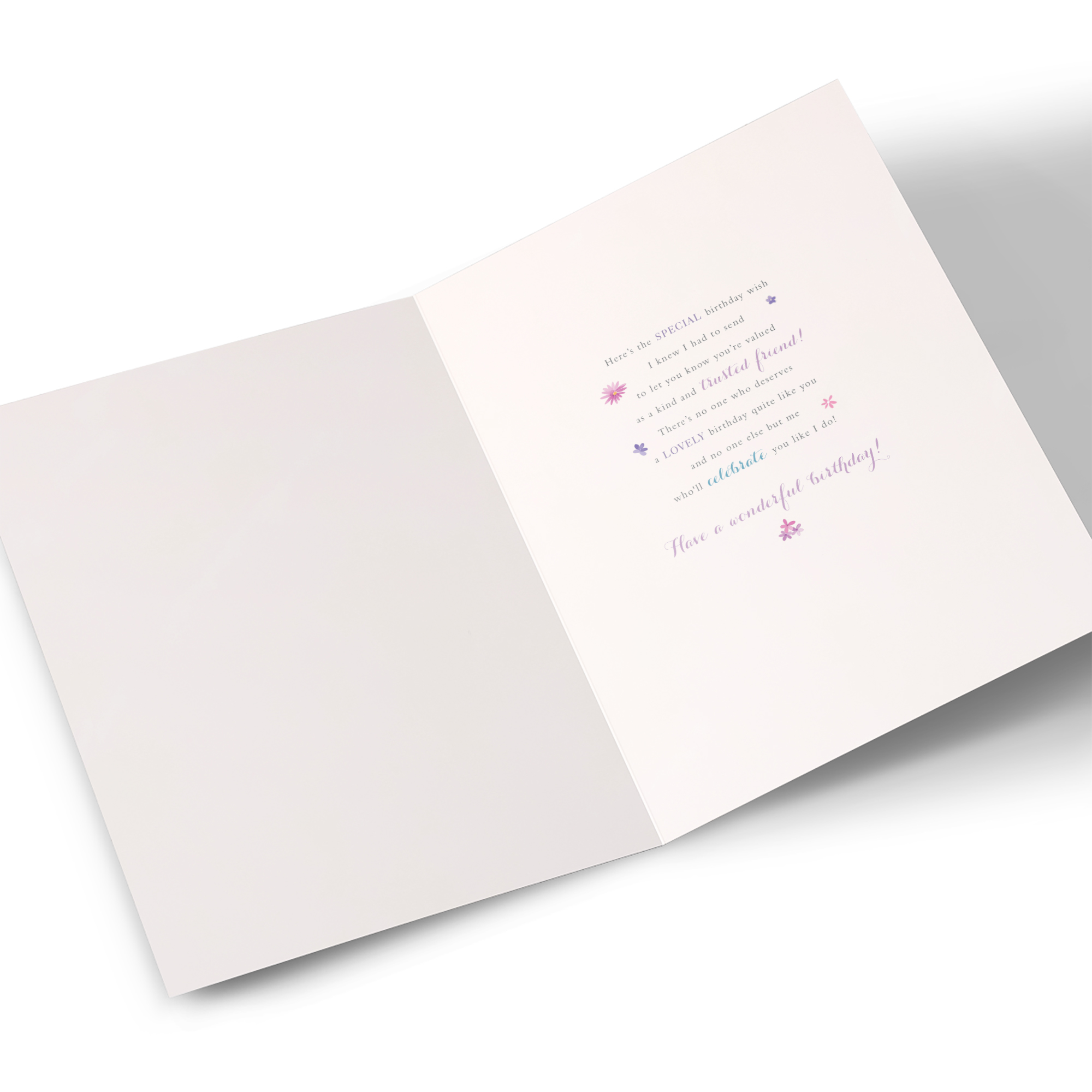 Birthday Card - To A Special Friend On Your Birthday