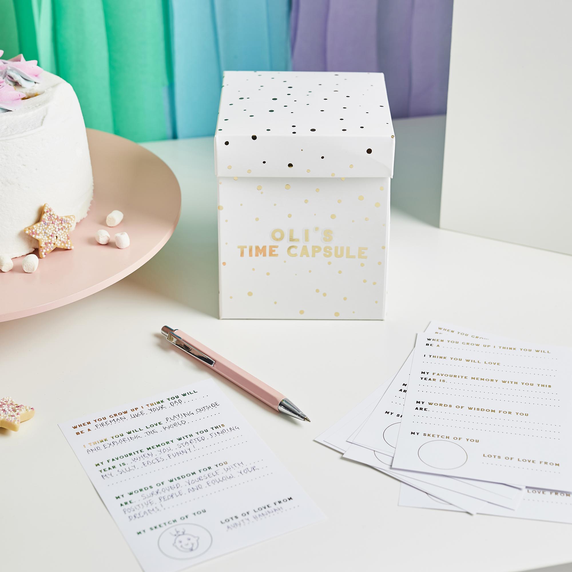 Customisable Time Capsule Box 