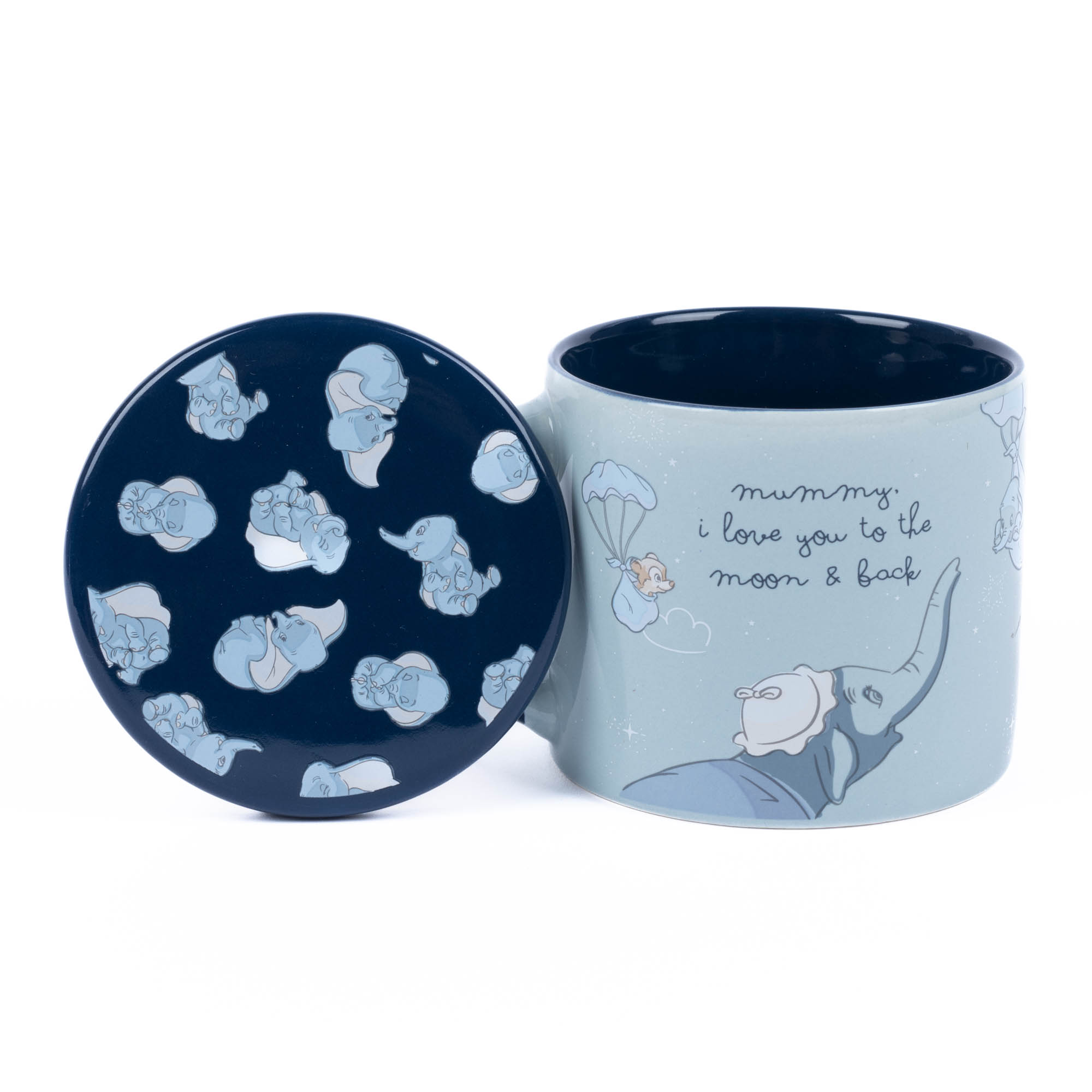 Mummy I Love You Dumbo Mug & Coaster Set