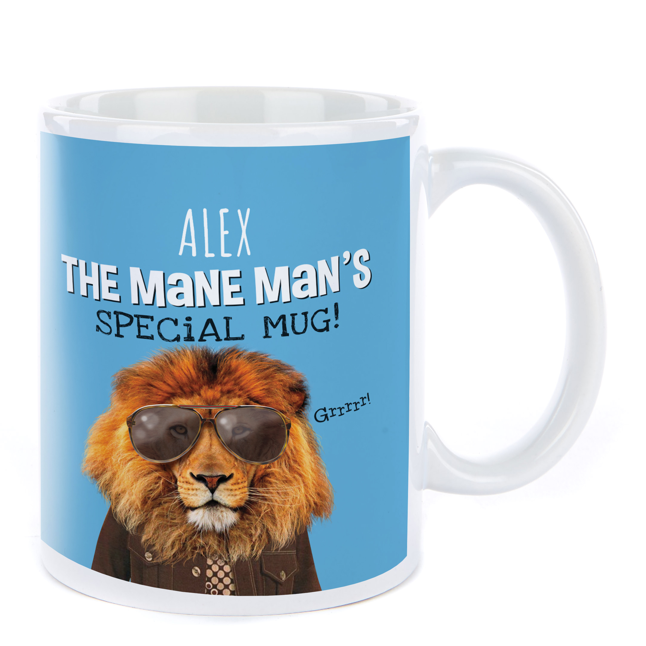 Personalised Pink Pet Shop Mug - The Mane Man