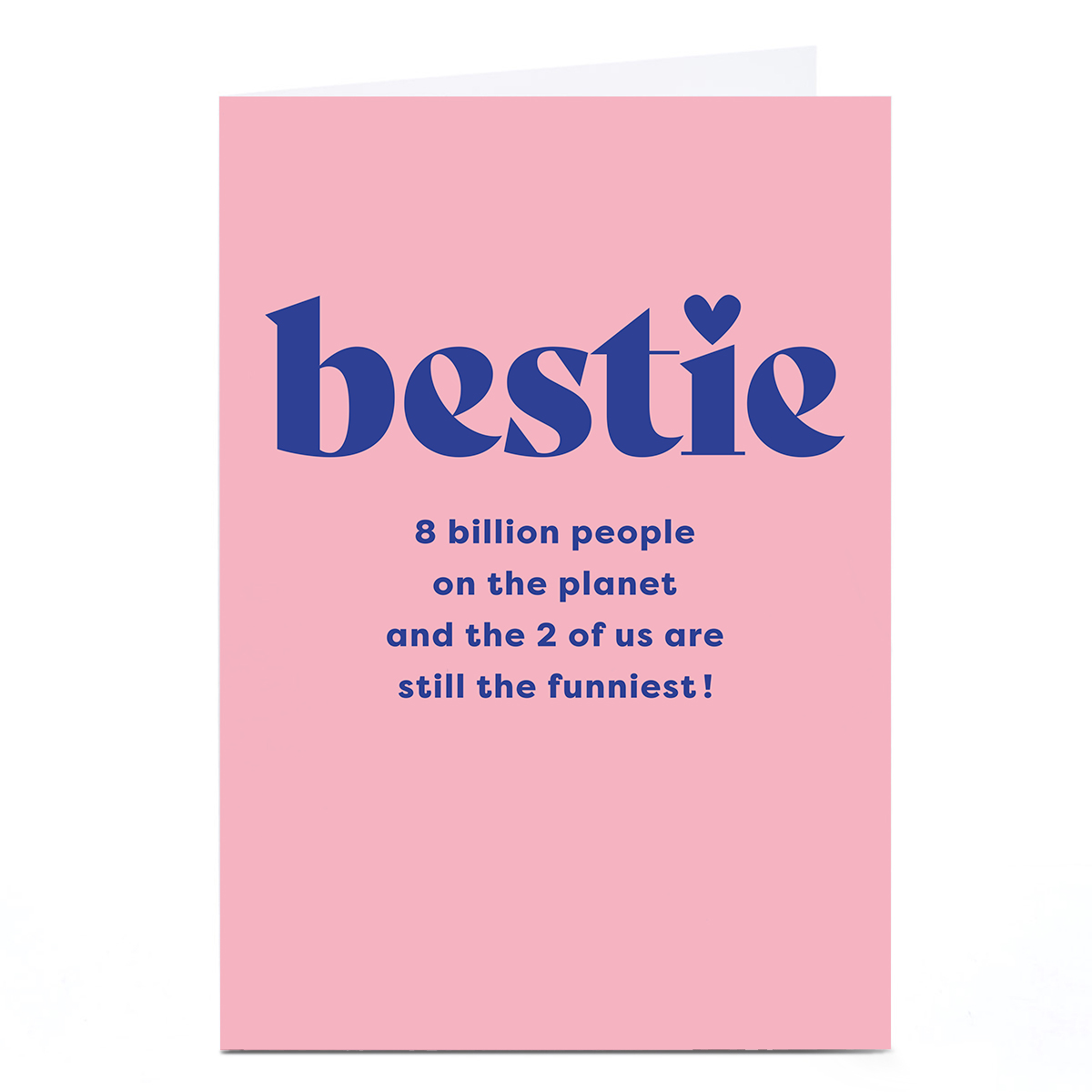 Personalised Birthday Card - Bestie