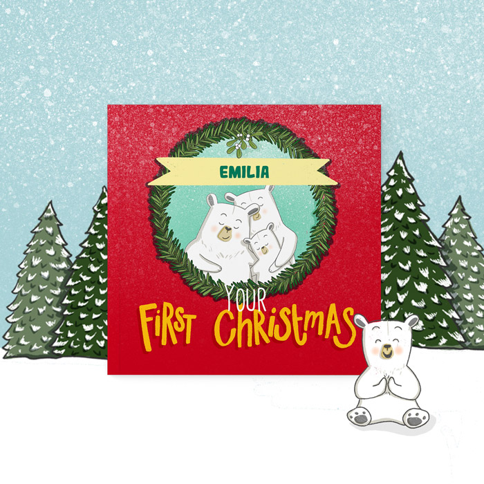Personalised First Christmas Children's Book
