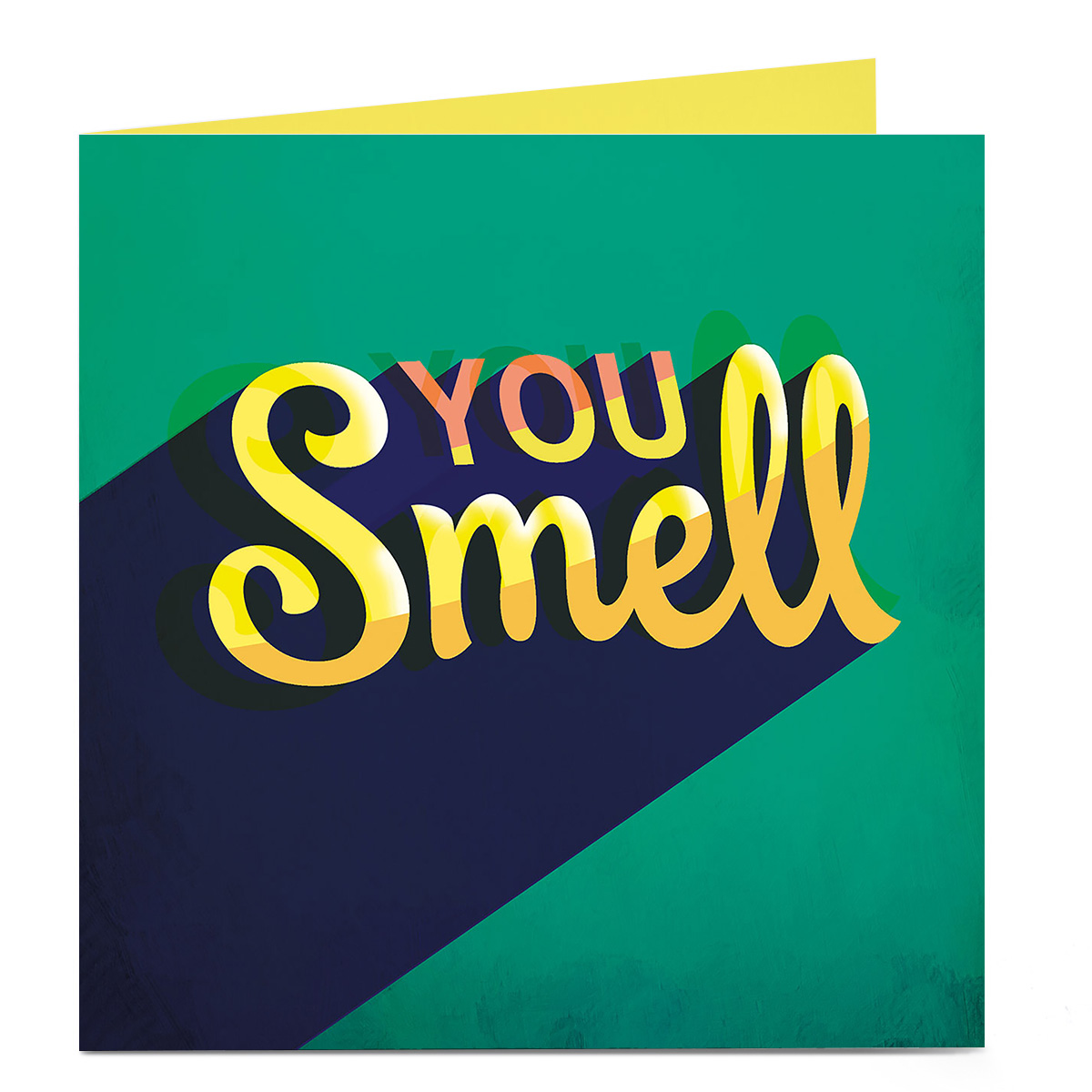 Personalised Bright Ideas Card - You Smell