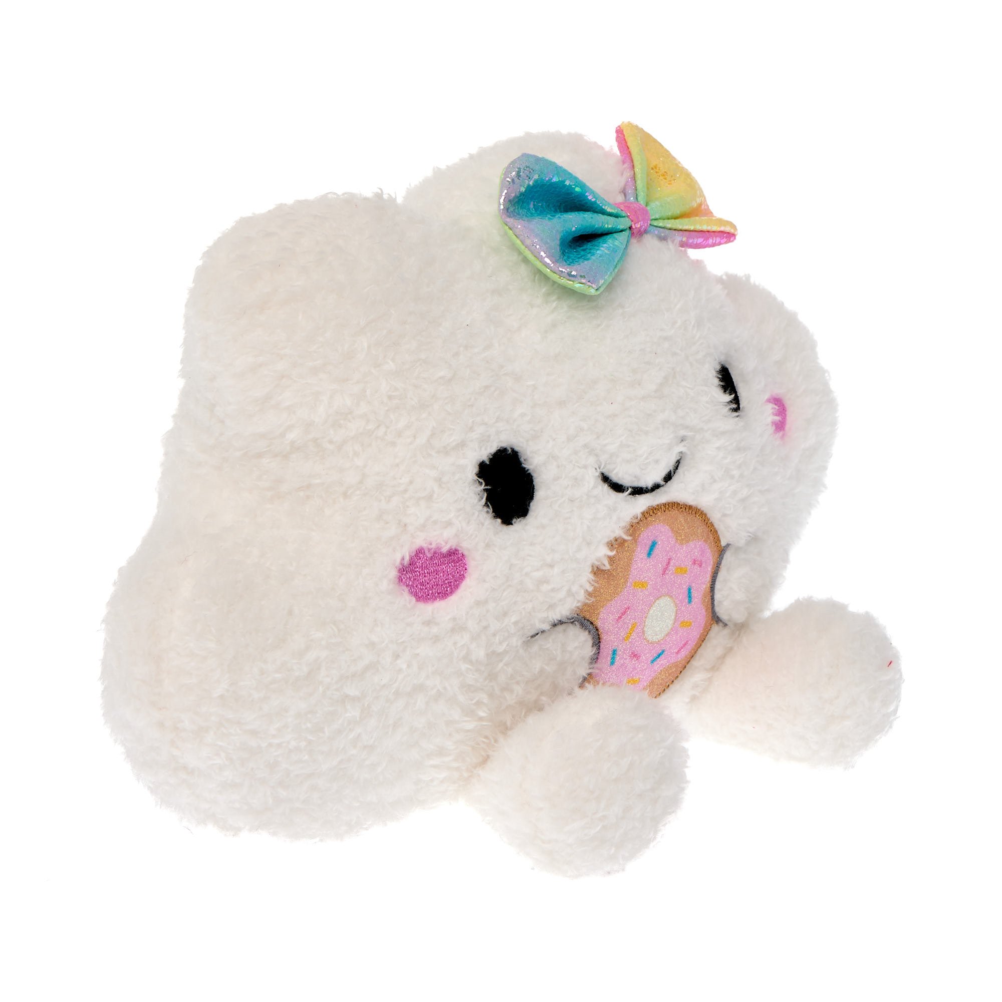 Small Cloud With Donut Soft Toy