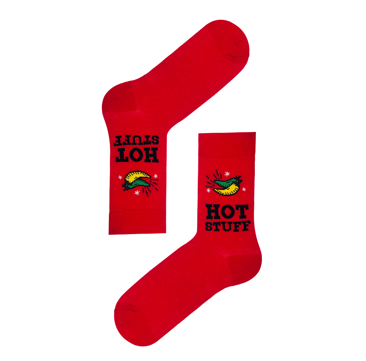 Unisex Chilli Hot Stuff Socks Gift Set - 3 Pairs