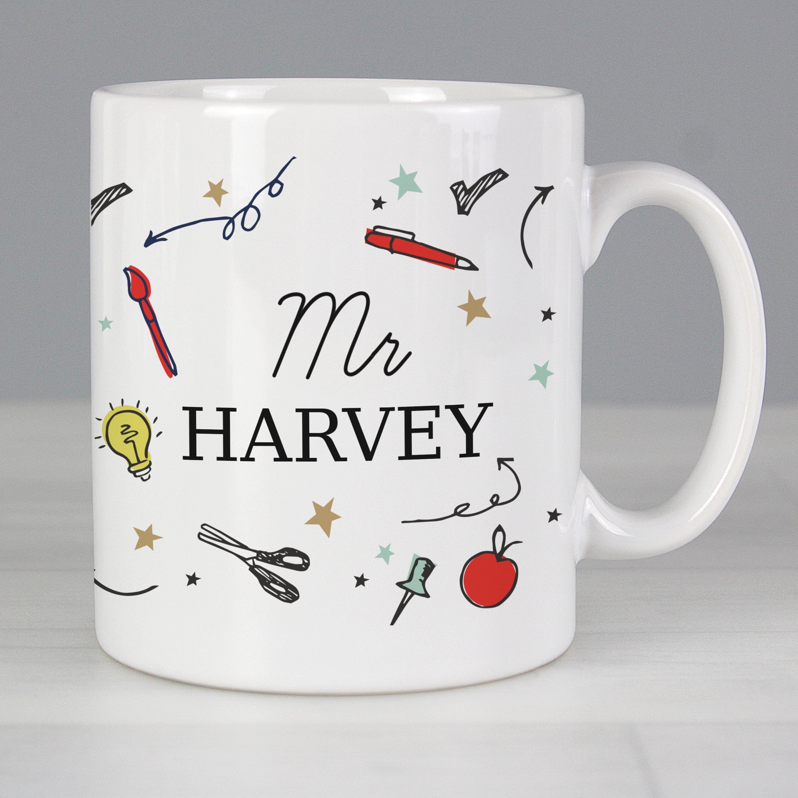 Personalised School Teacher Mug
