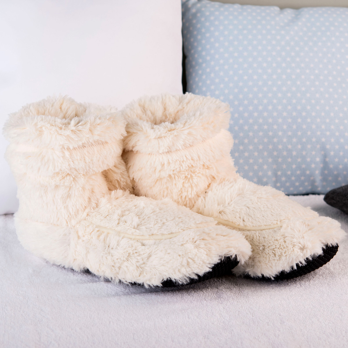 Cozy Boots Microwavable Slippers Fits Size 3-7