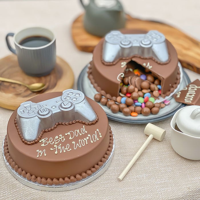Personalised Gamer Smash Cake