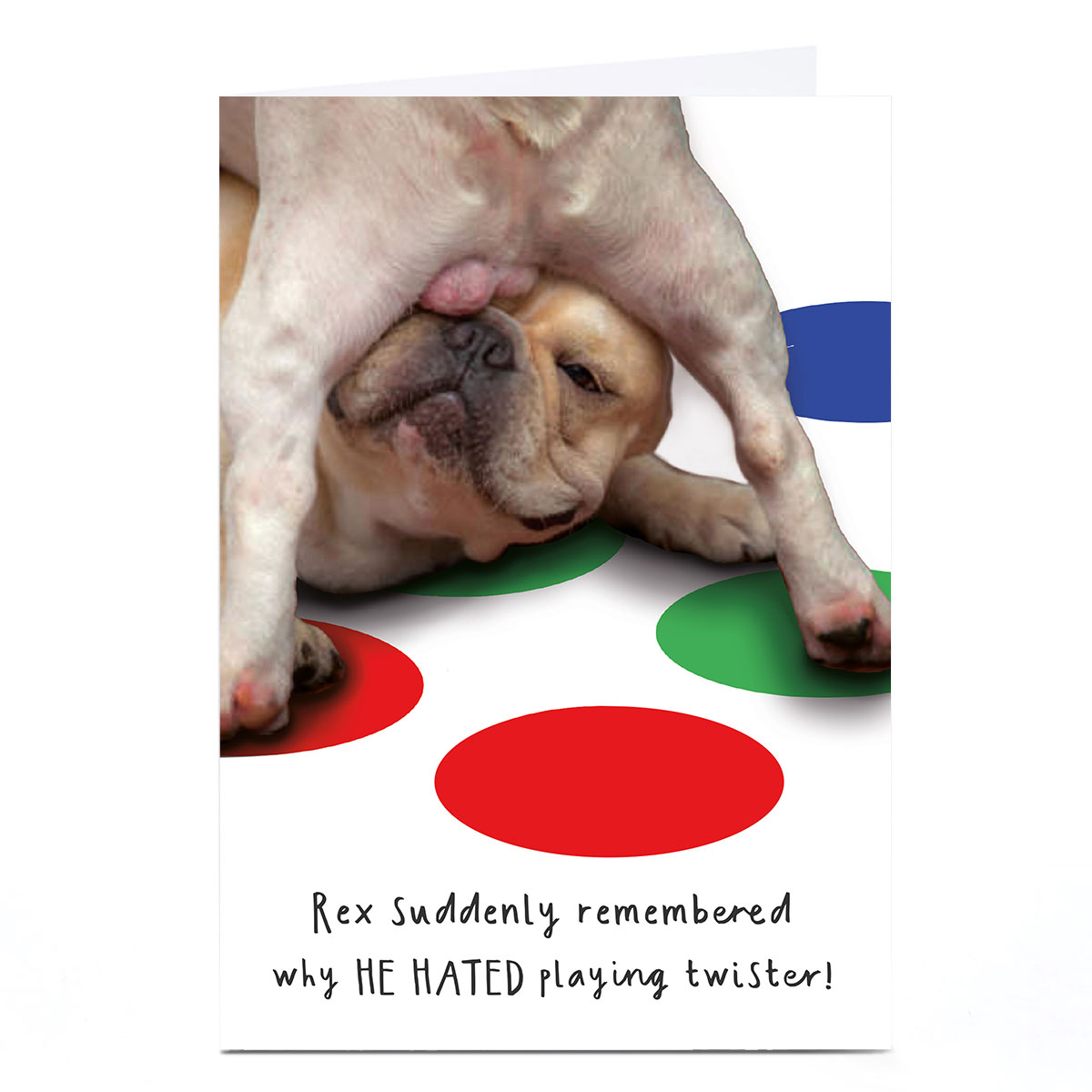 Birthday Card - Twister Dog