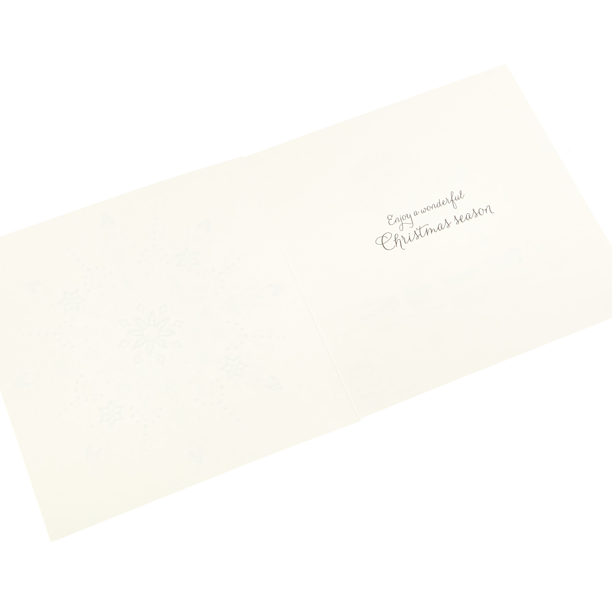 16 Charity Christmas Cards - Snowflakes (2 Designs)