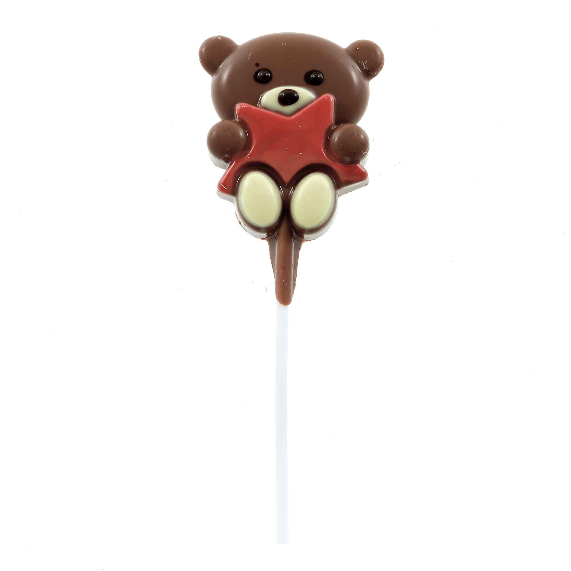 Hugs Bear No.1 Dad Milk Chocolate Lollipop 