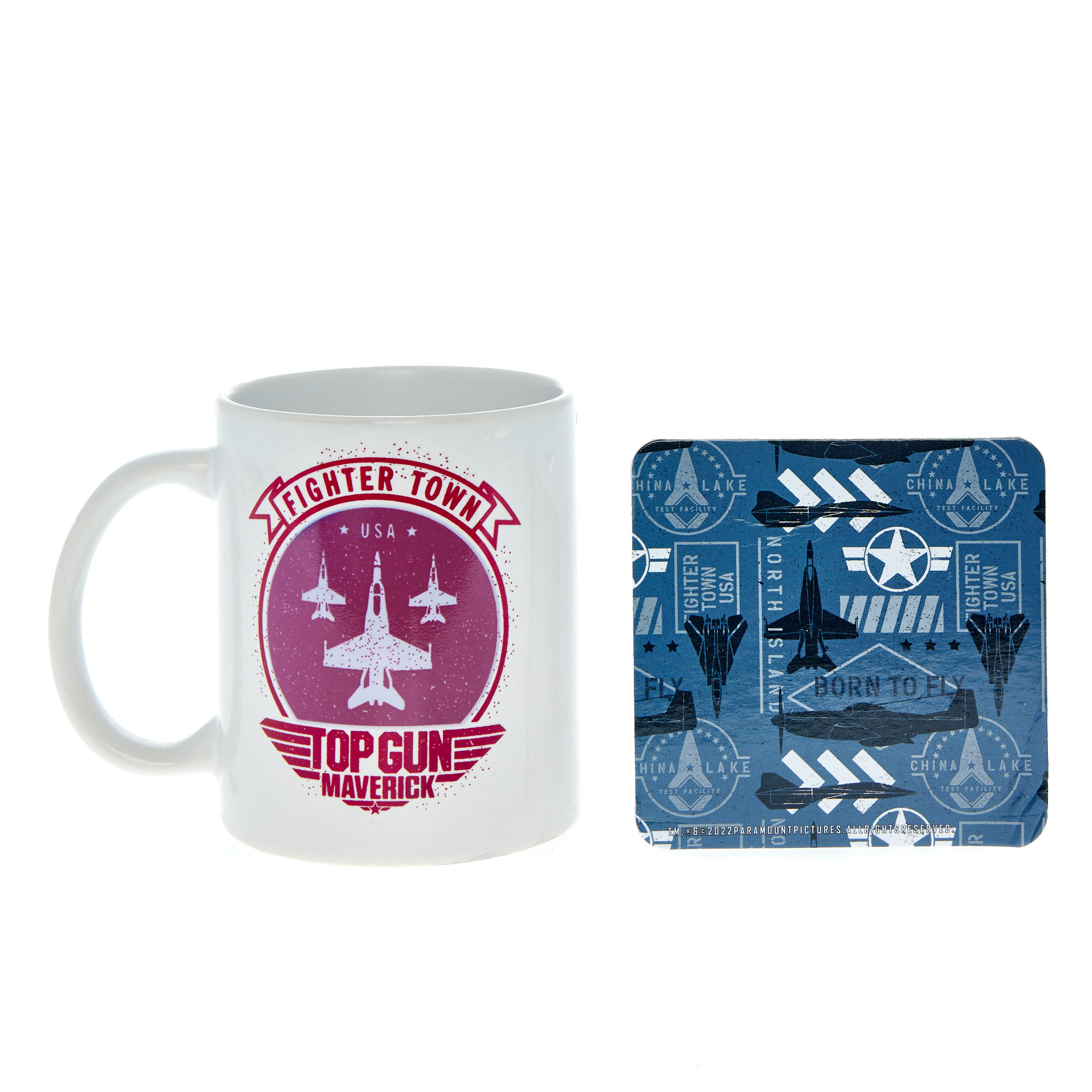 Top Gun Heat Changing Mug & Coaster Set