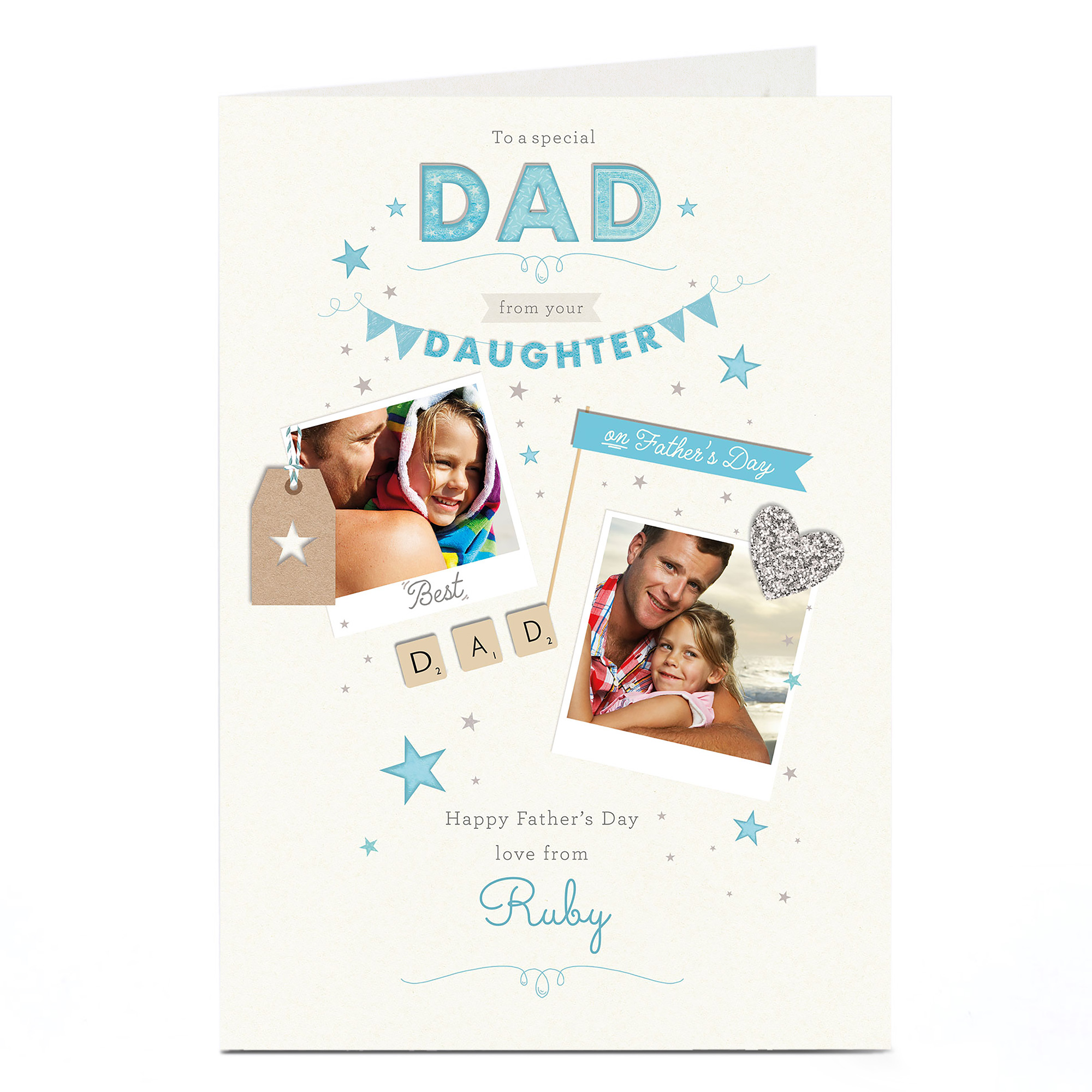 Photo Father's Day Card - From Your Daughter