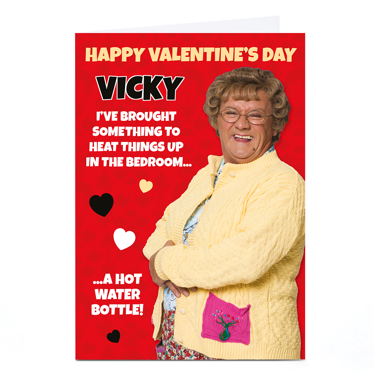 Personalised Mrs. Brown's Boys Valentine's Day Card - Heat Things Up