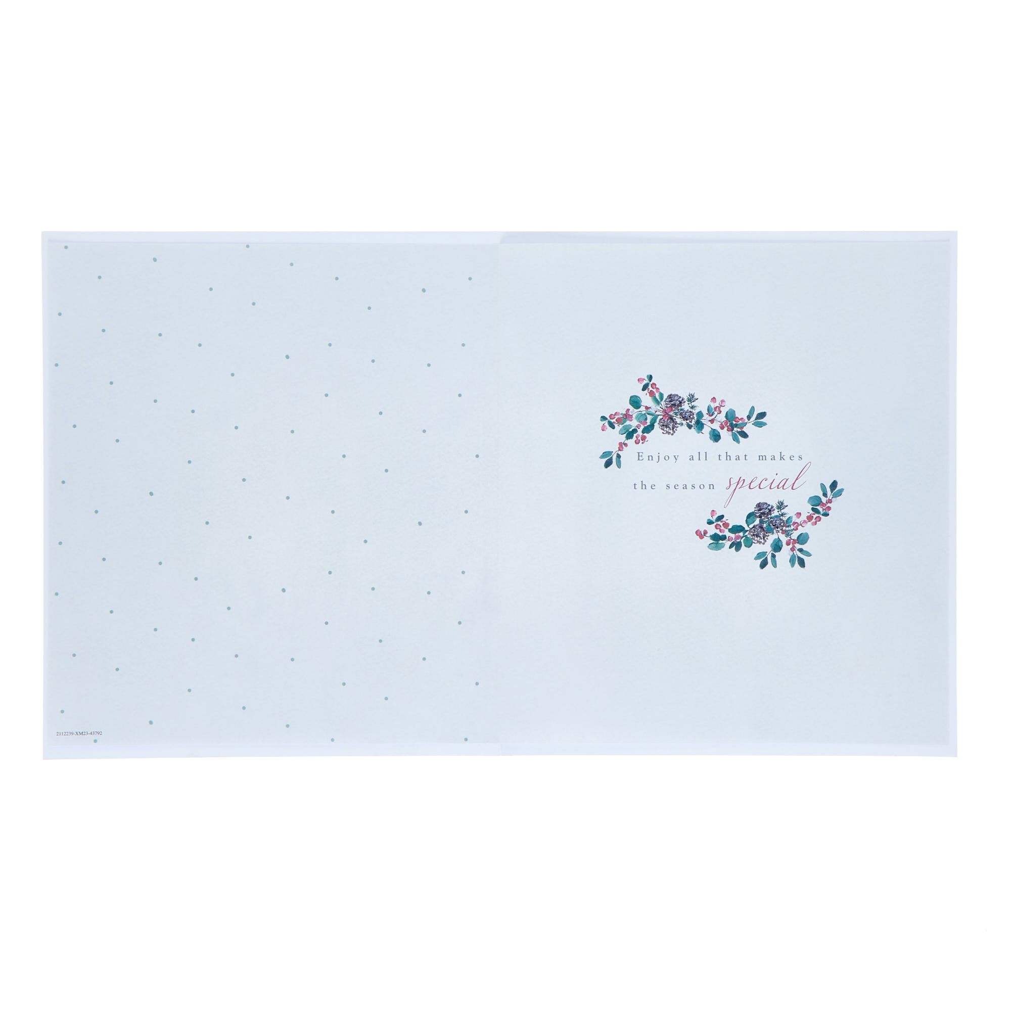 10 Premium Boxed Charity Christmas Cards - Merry & Bright (2 Designs)
