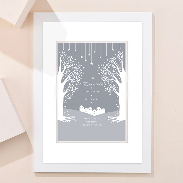 Personalised Family Portrait Print