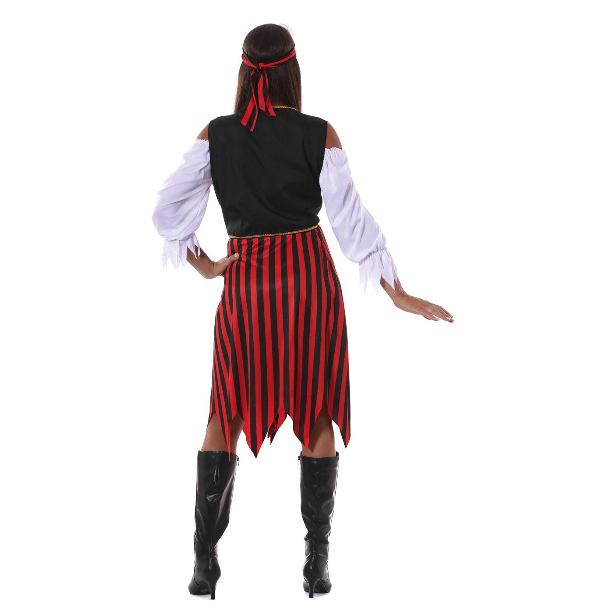 Overseas Pirate Dress Adult Fancy Dress Costume 