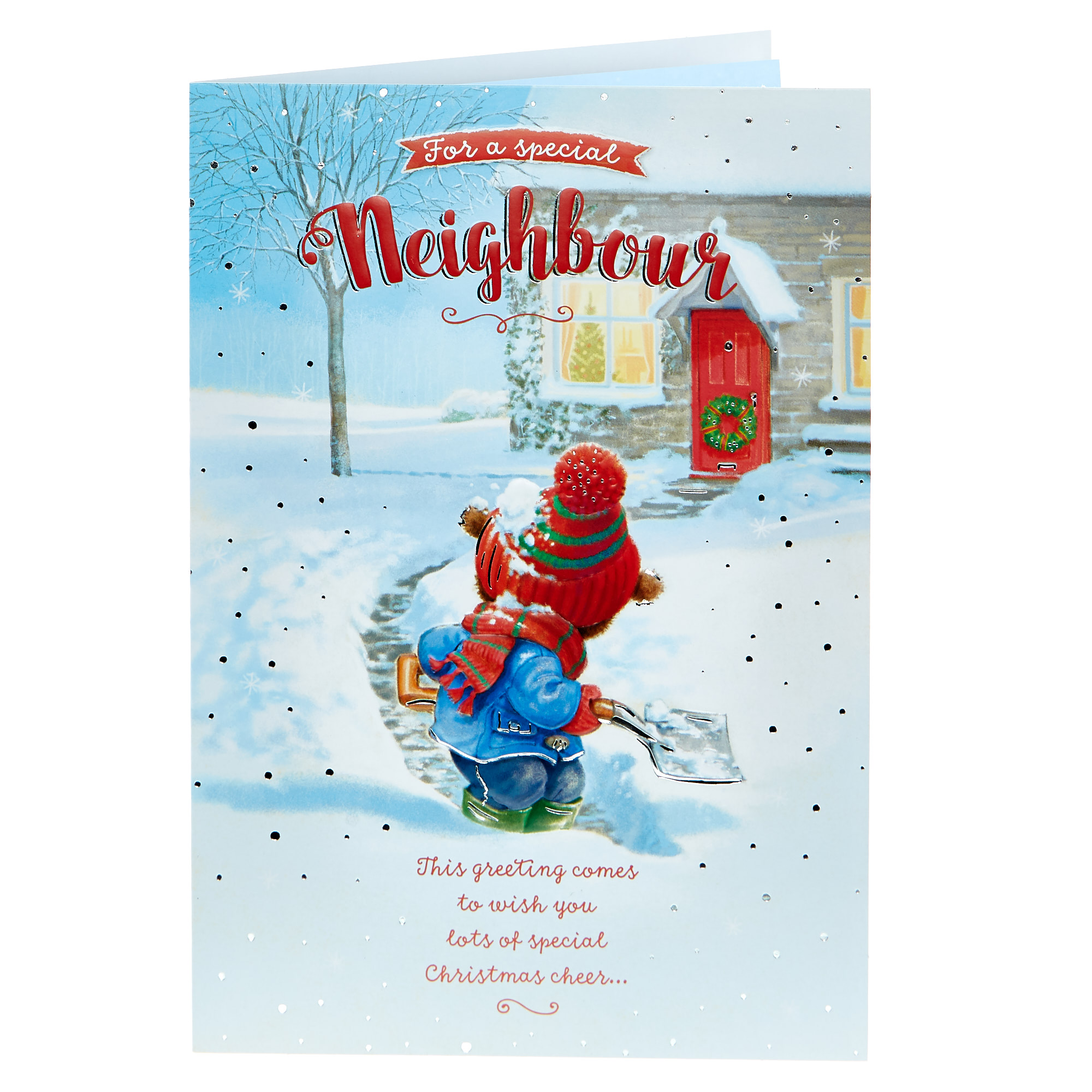 Christmas Card - For A Special Neighbour