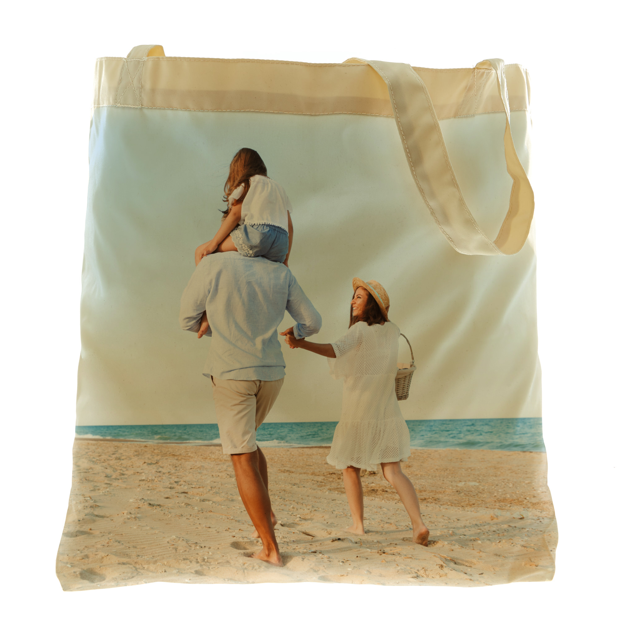 Photo Upload Tote Bag