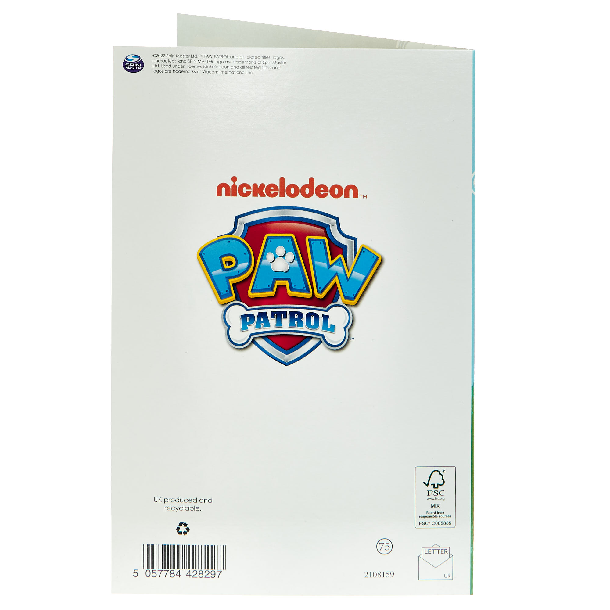 Nephew Paw Patrol Chase & Rubble Birthday Card