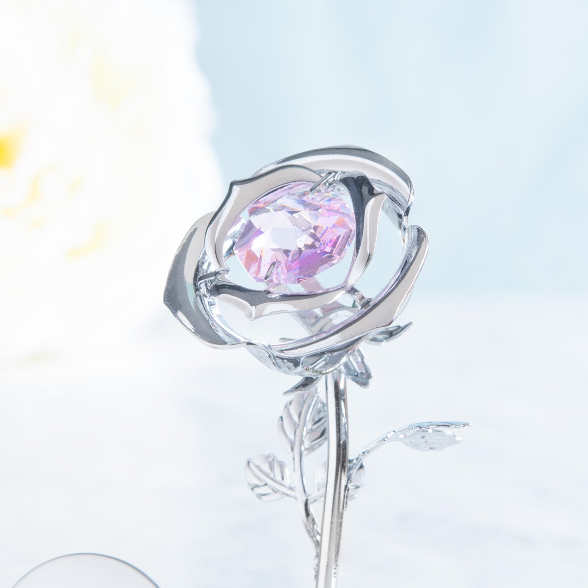 Crystocraft Rose Ornament