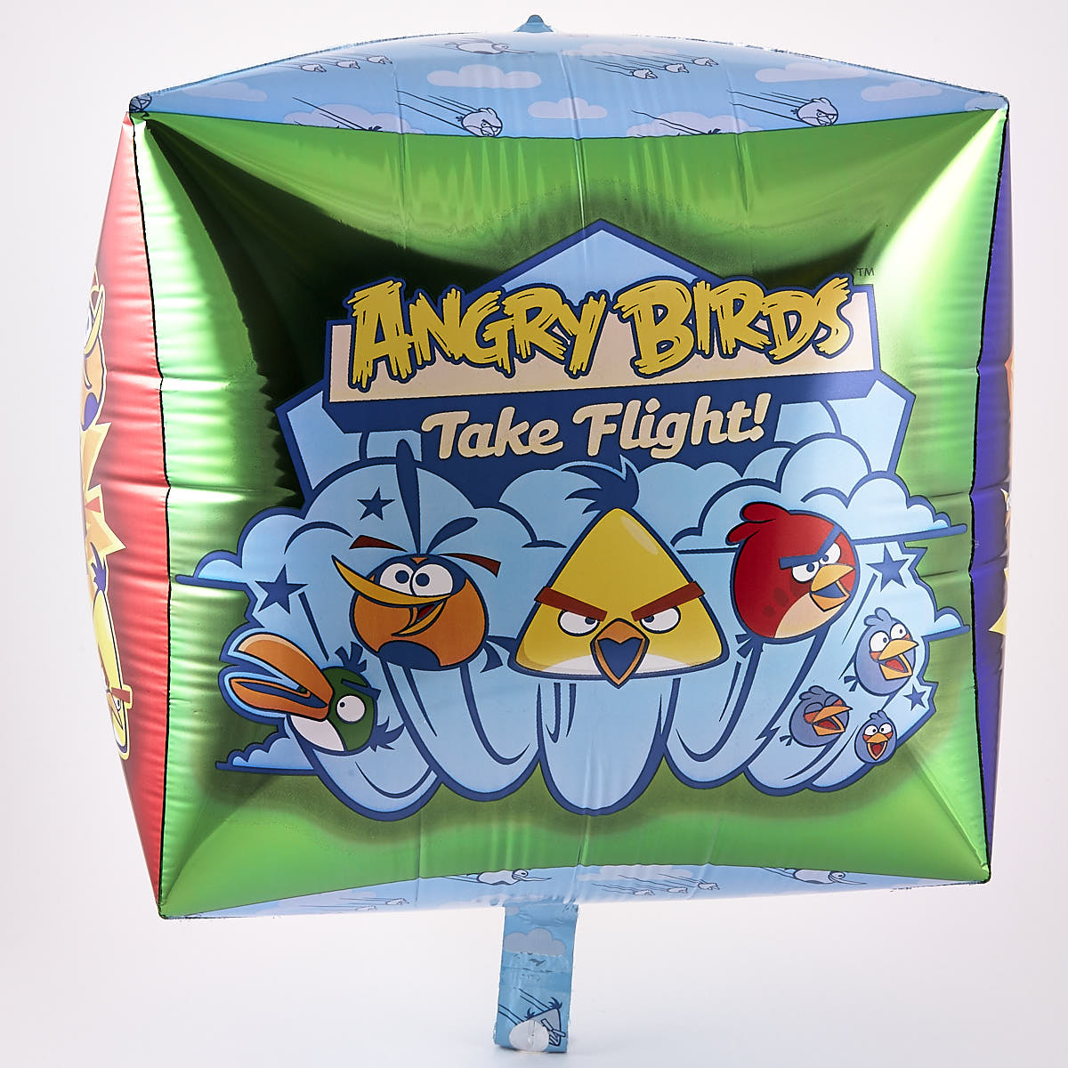 Angry Birds Foil Cubez Balloon (Deflated)